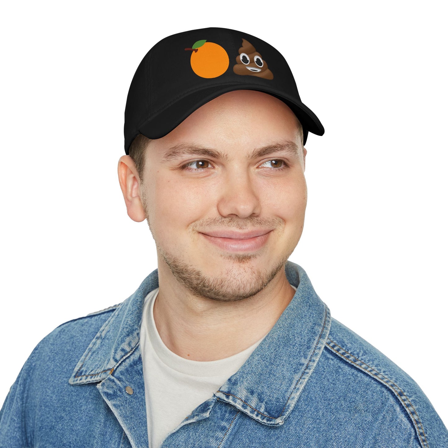 Orange Poop Baseball Cap