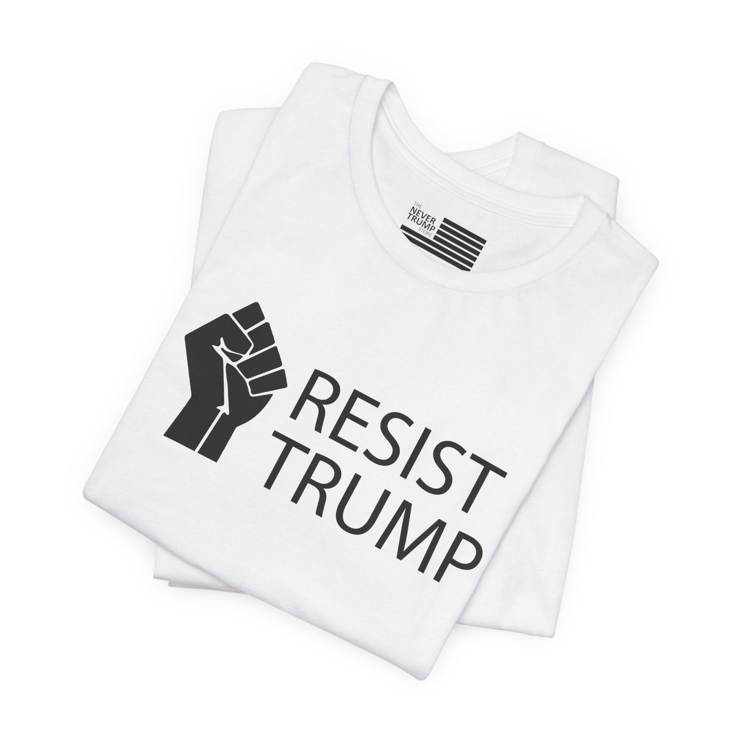 Resist Trump Short Sleeve Tee w/ Logo