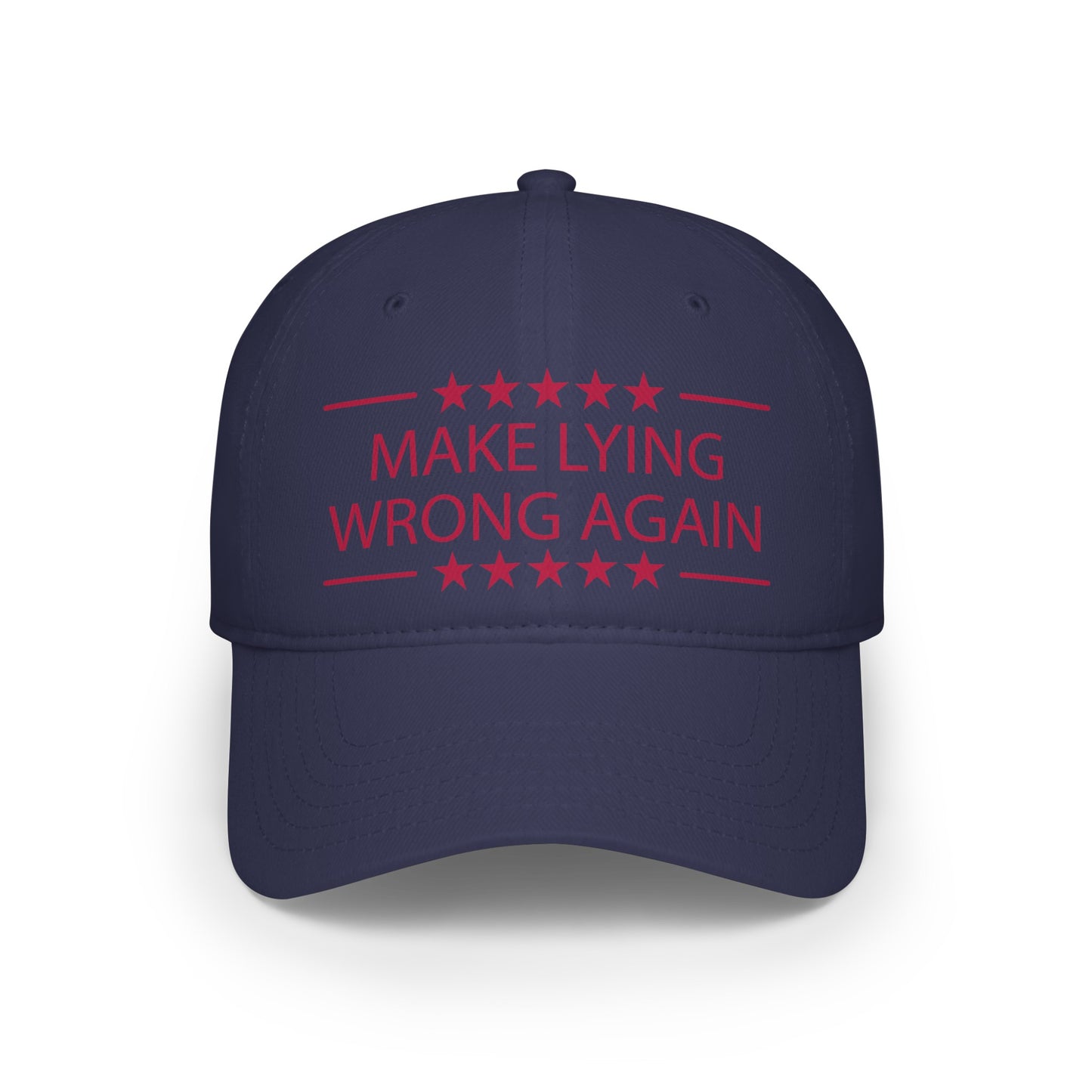 Make Lying Wrong Again Baseball Cap