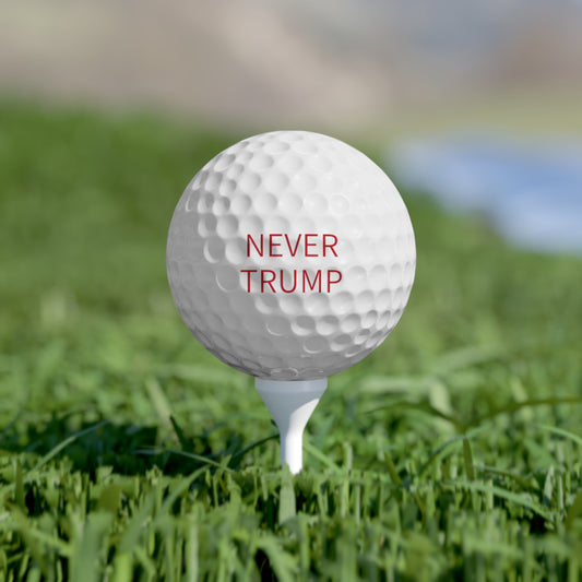 Never Trump Golf Balls, 6pcs