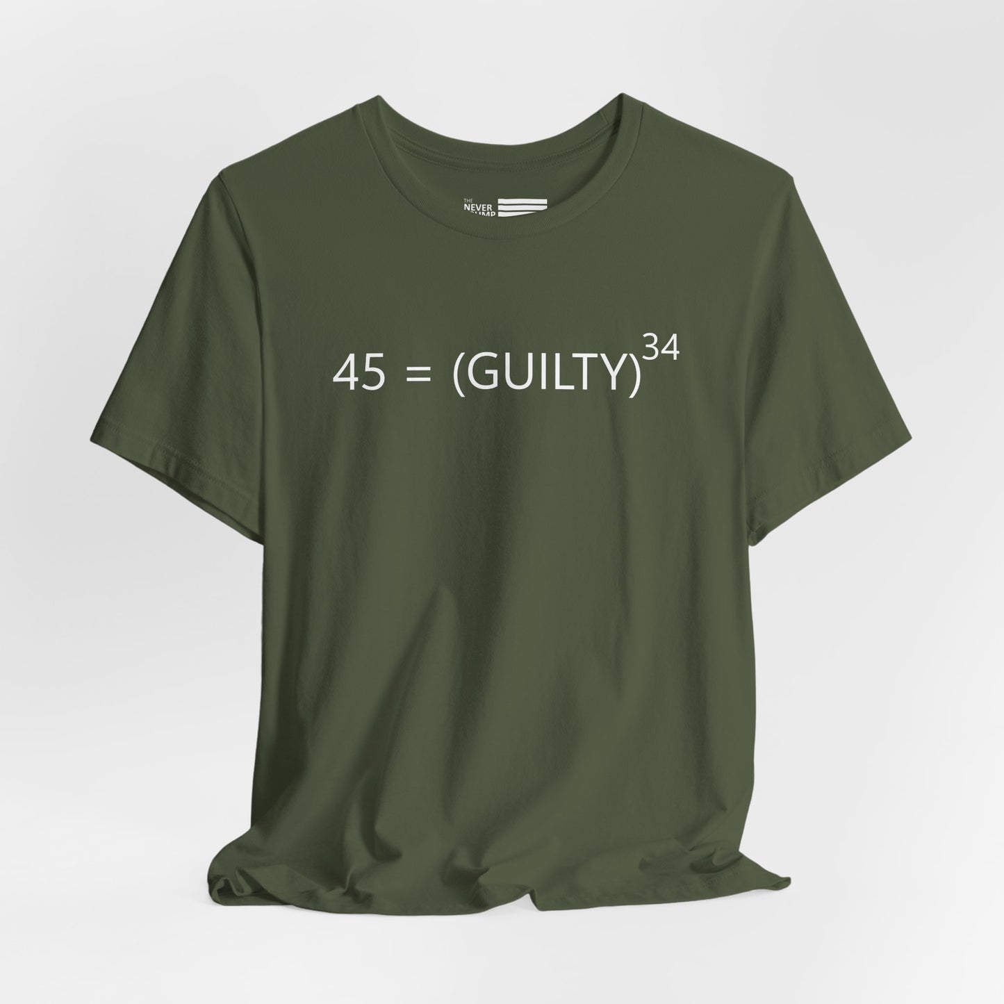 45 = Guilt^34 Short Sleeve Tee w/ Logo