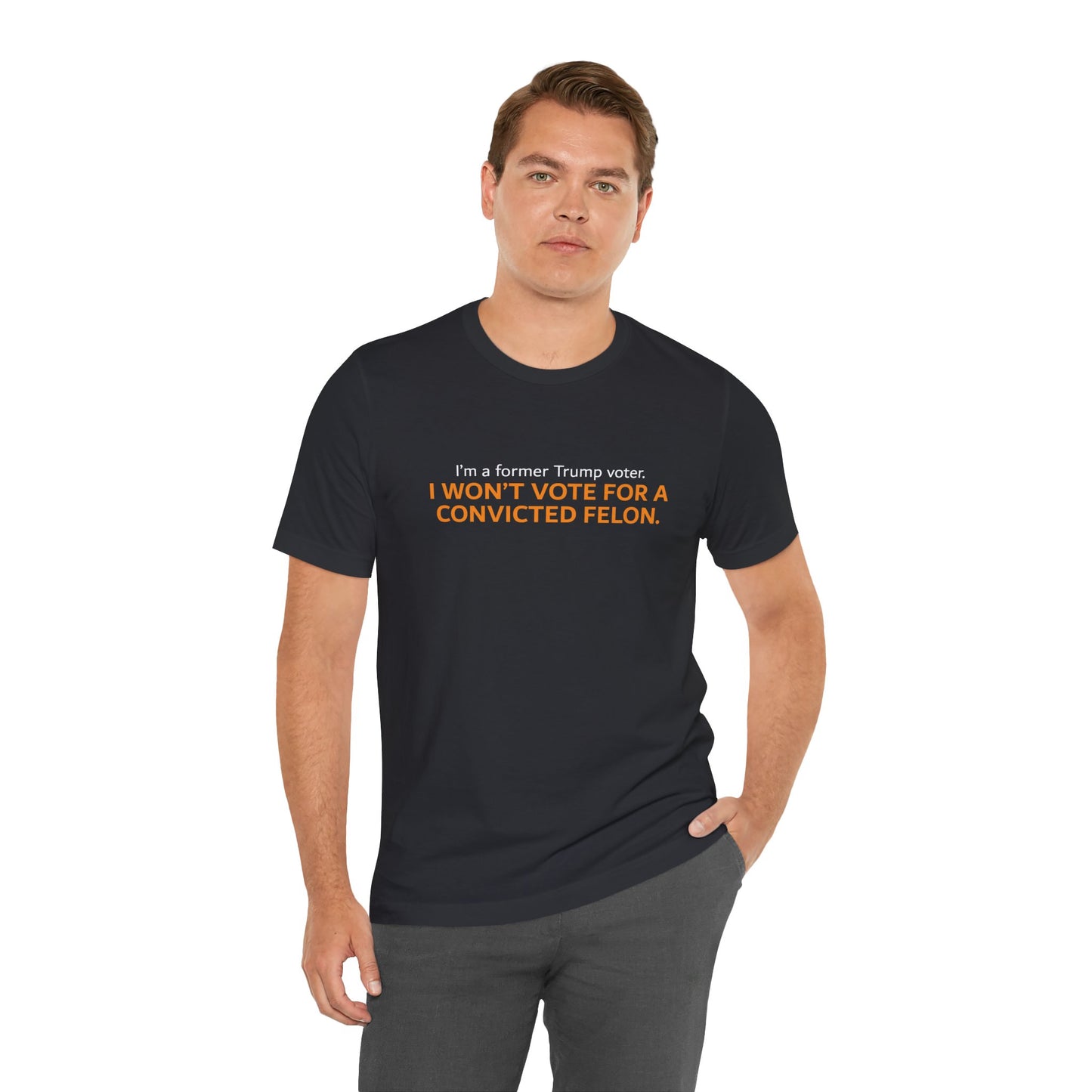 I'm A Former Trump Voter Short Sleeve Tee w/ Logo