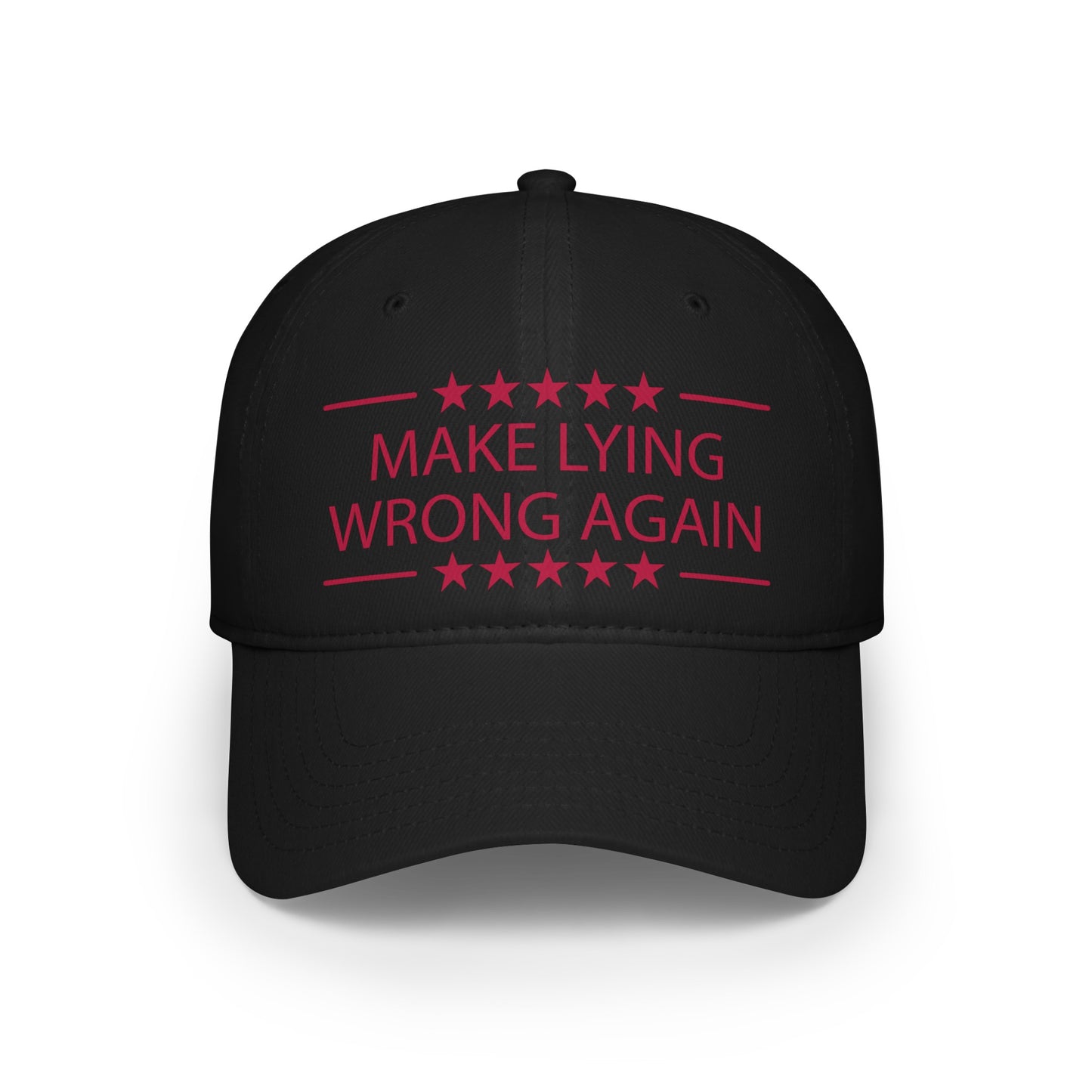 Make Lying Wrong Again Baseball Cap