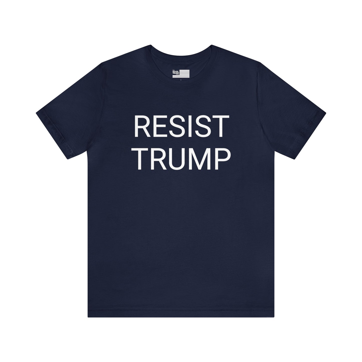 Resist Trump Short Sleeve Tee w/ Logo