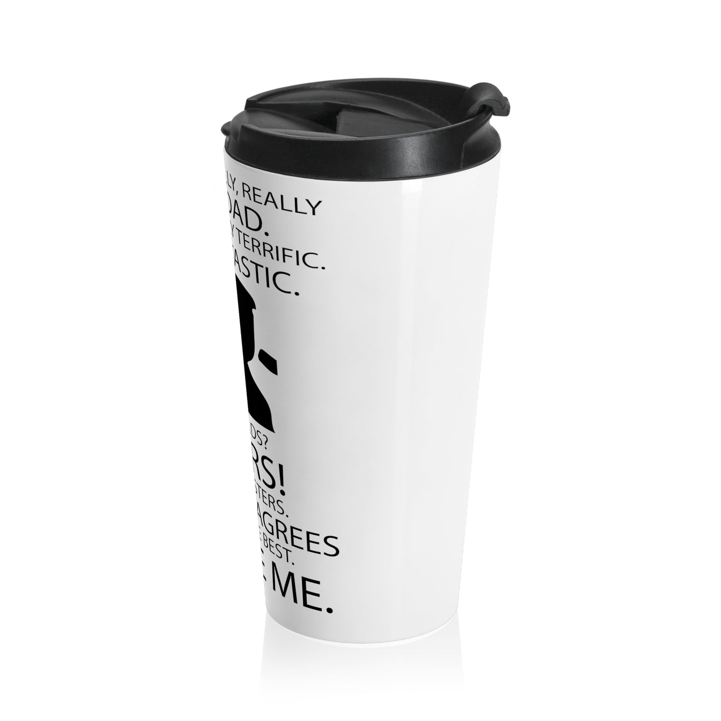 Best Dad Stainless Steel Travel Mug