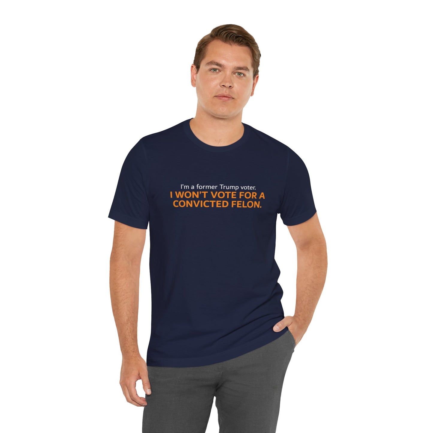 I'm A Former Trump Voter Short Sleeve Tee w/ Logo