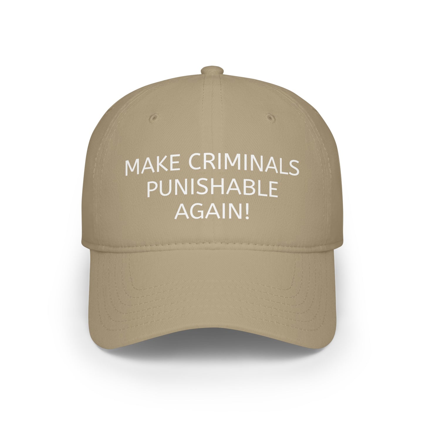 Make Criminals Punishable Again! Baseball Cap