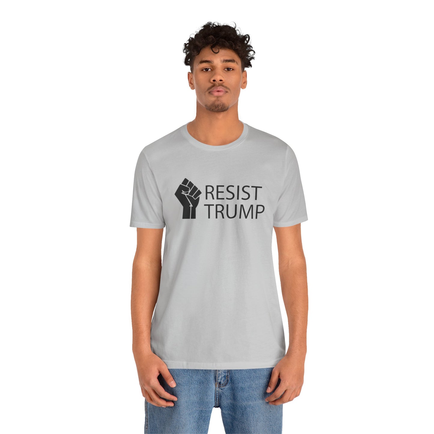 Resist Trump Short Sleeve Tee w/ Logo