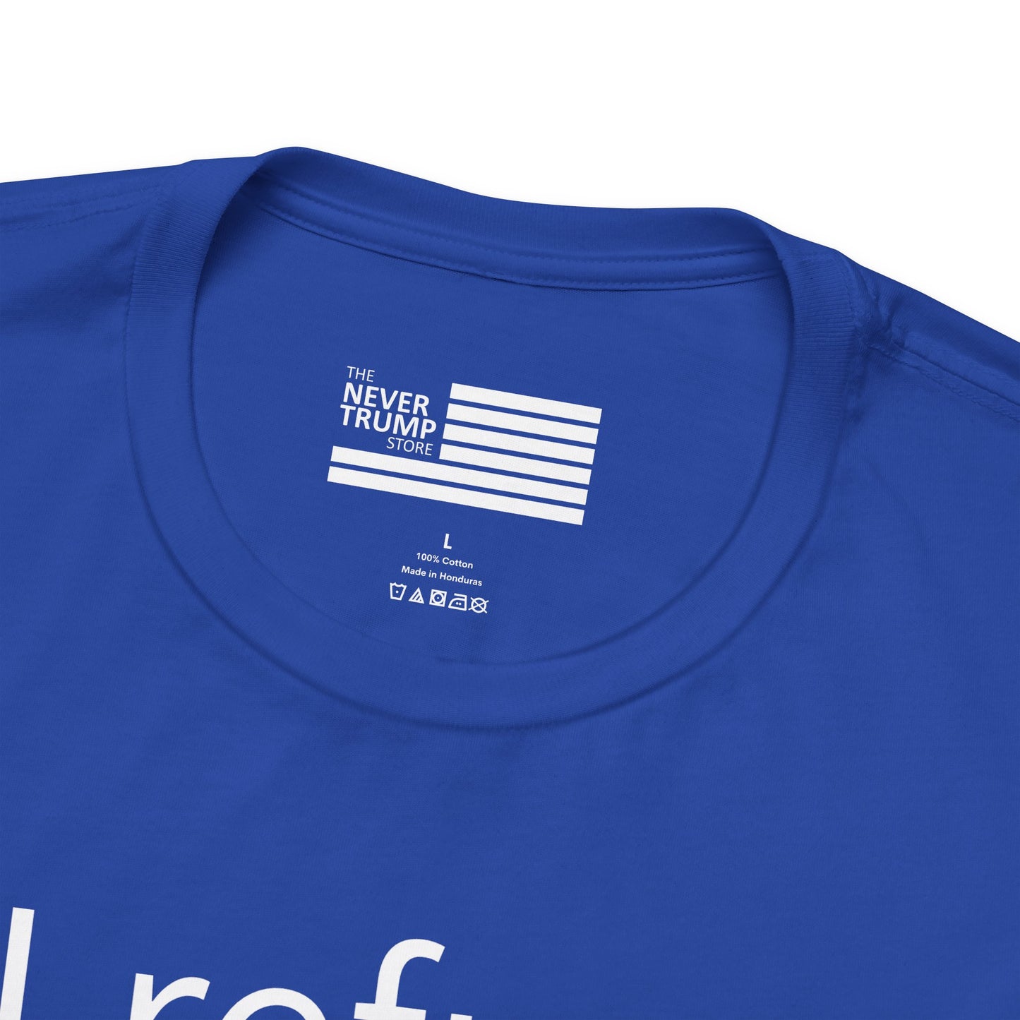 I Refuse to be Bullied by MAGA Sleeve Tee w/ Logo