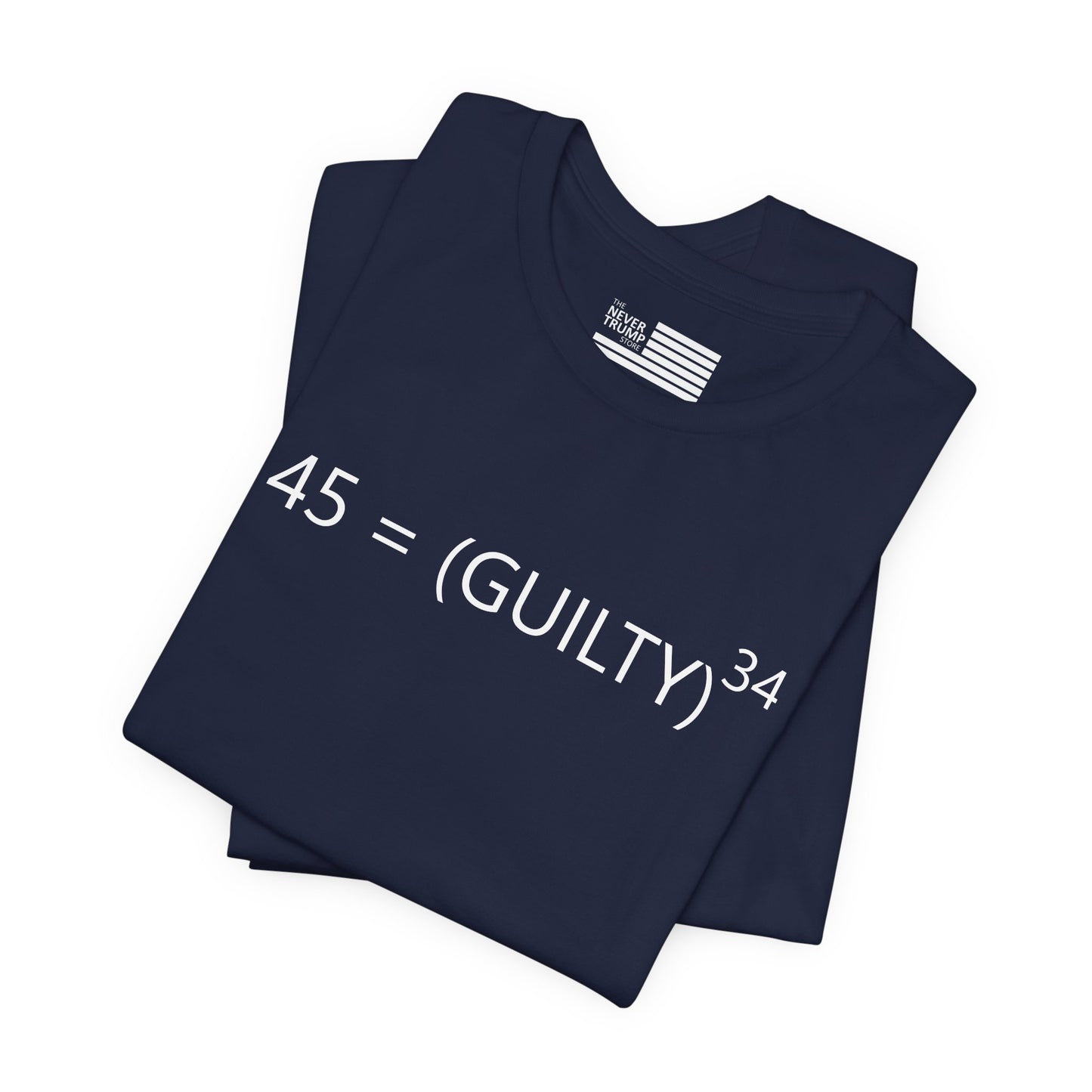 45 = Guilt^34 Short Sleeve Tee w/ Logo
