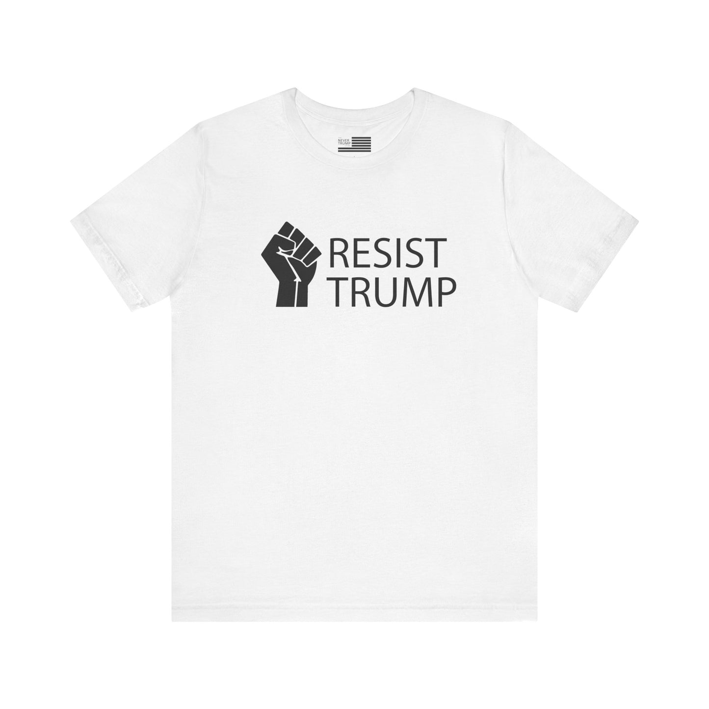 Resist Trump Short Sleeve Tee w/ Logo