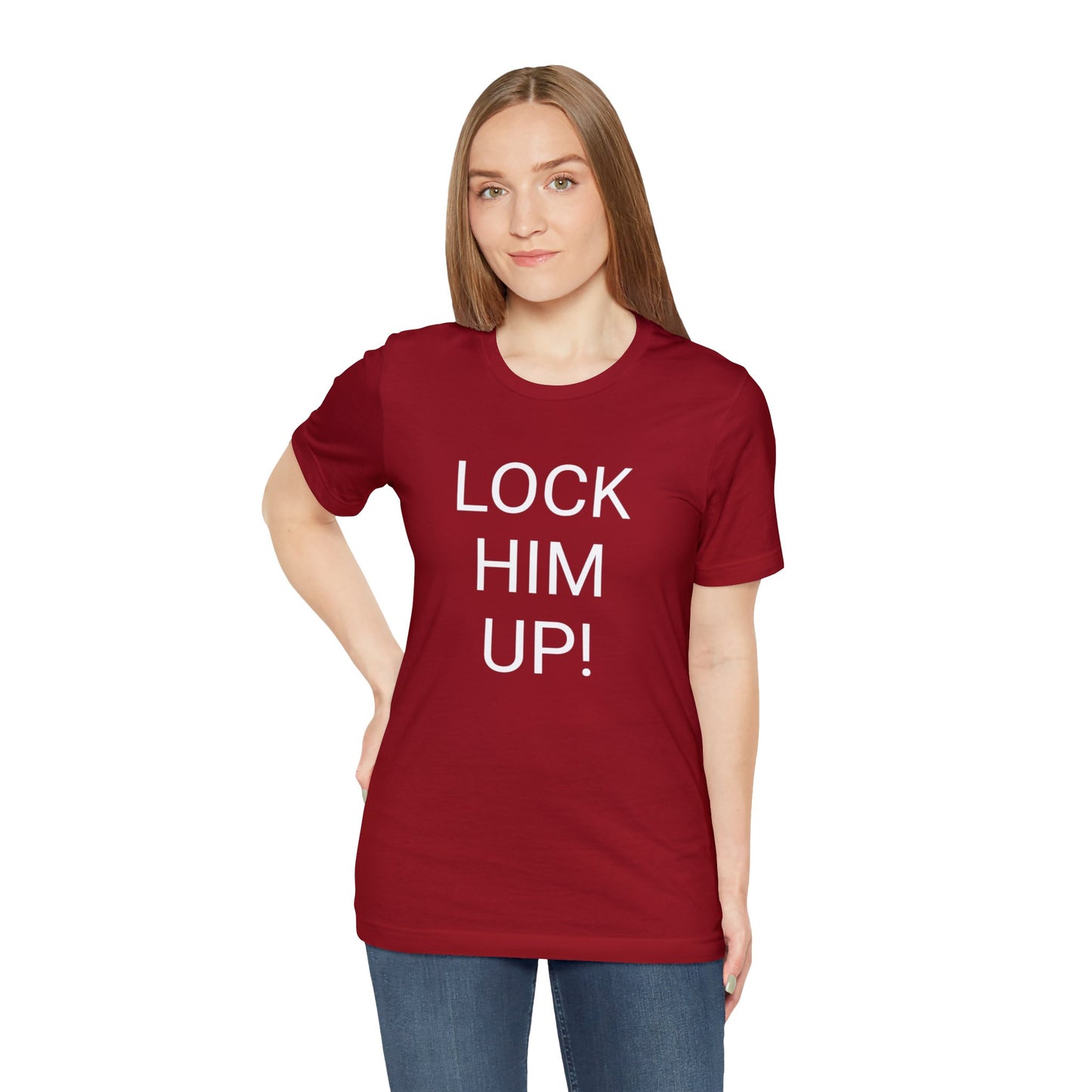 Lock Him Up Short Sleeve Tee w/ Logo