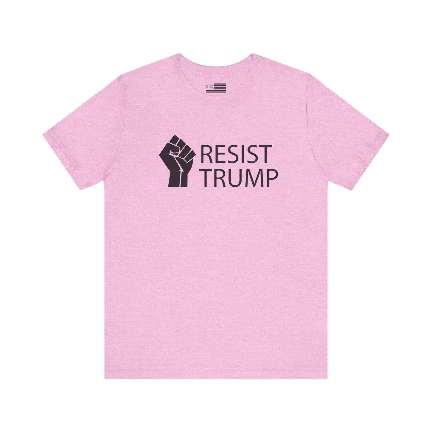 Resist Trump Short Sleeve Tee w/ Logo