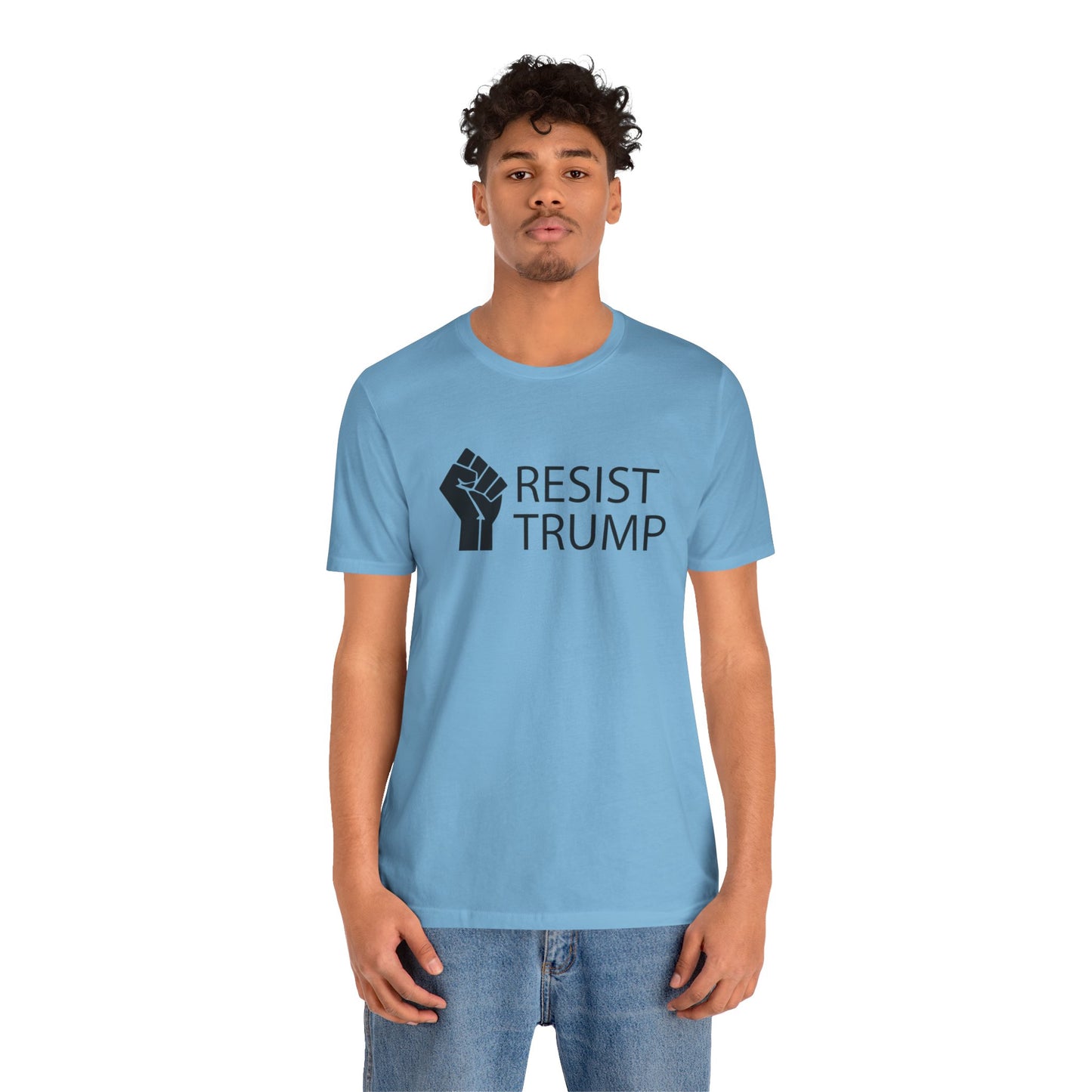 Resist Trump Short Sleeve Tee w/ Logo