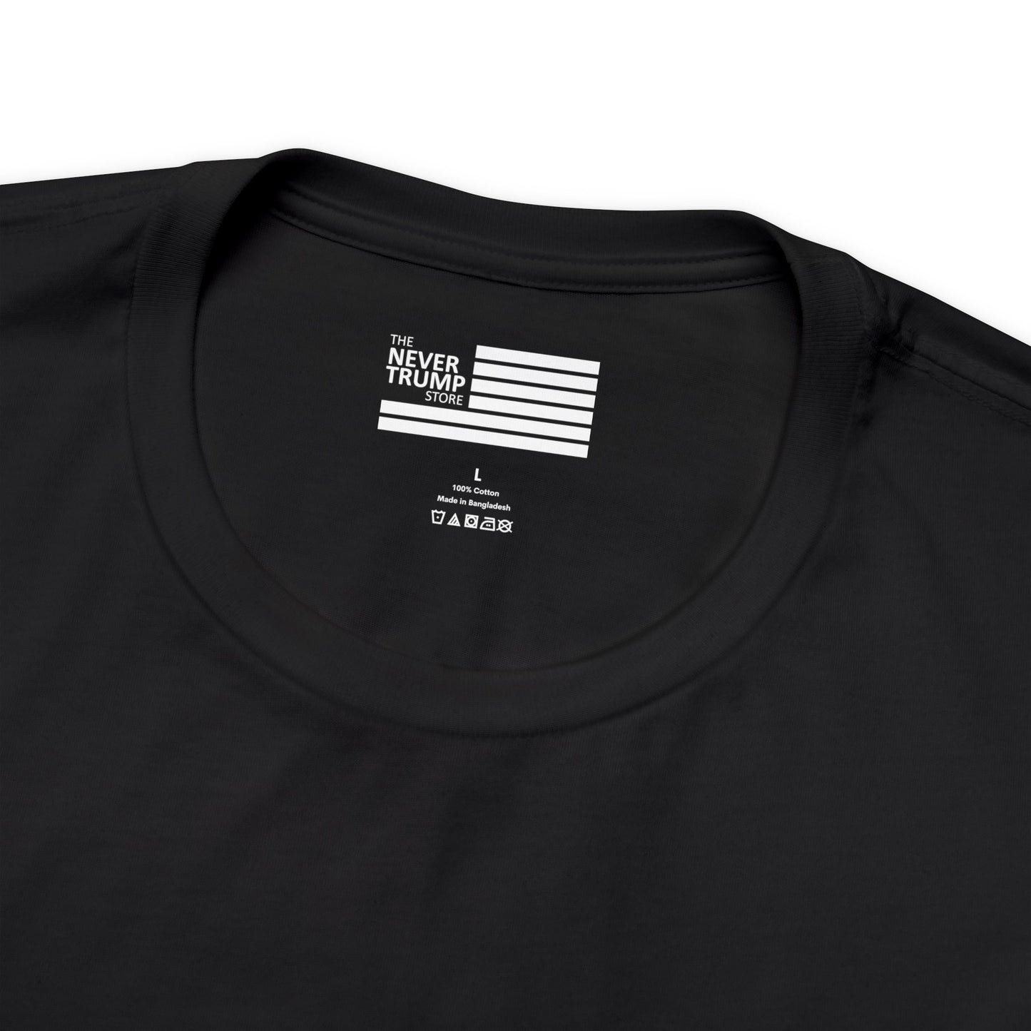 #nevertrump Jersey Short Sleeve Tee w/ Logo