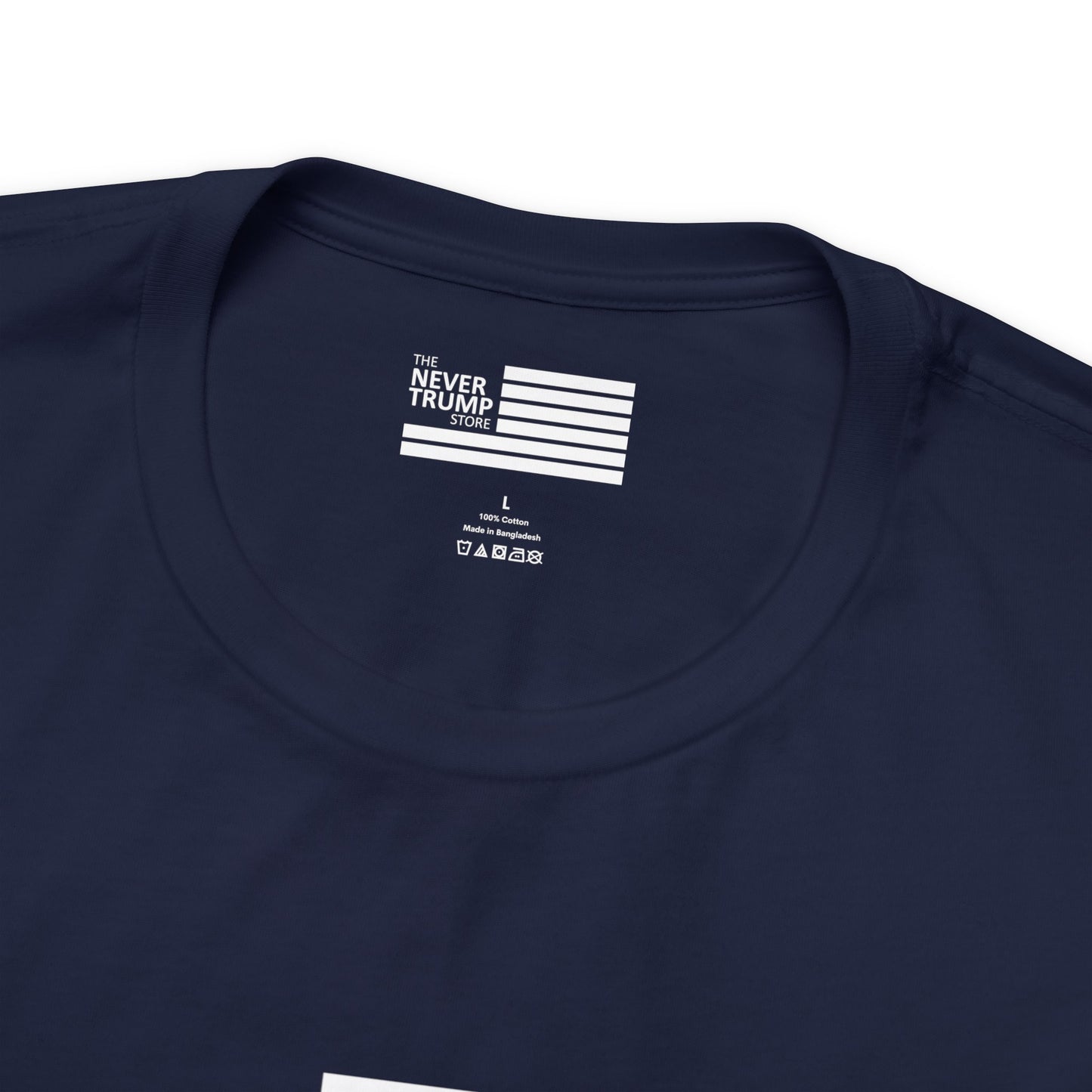 Never Trump Trump Store Short Sleeve Tee w/ Logo