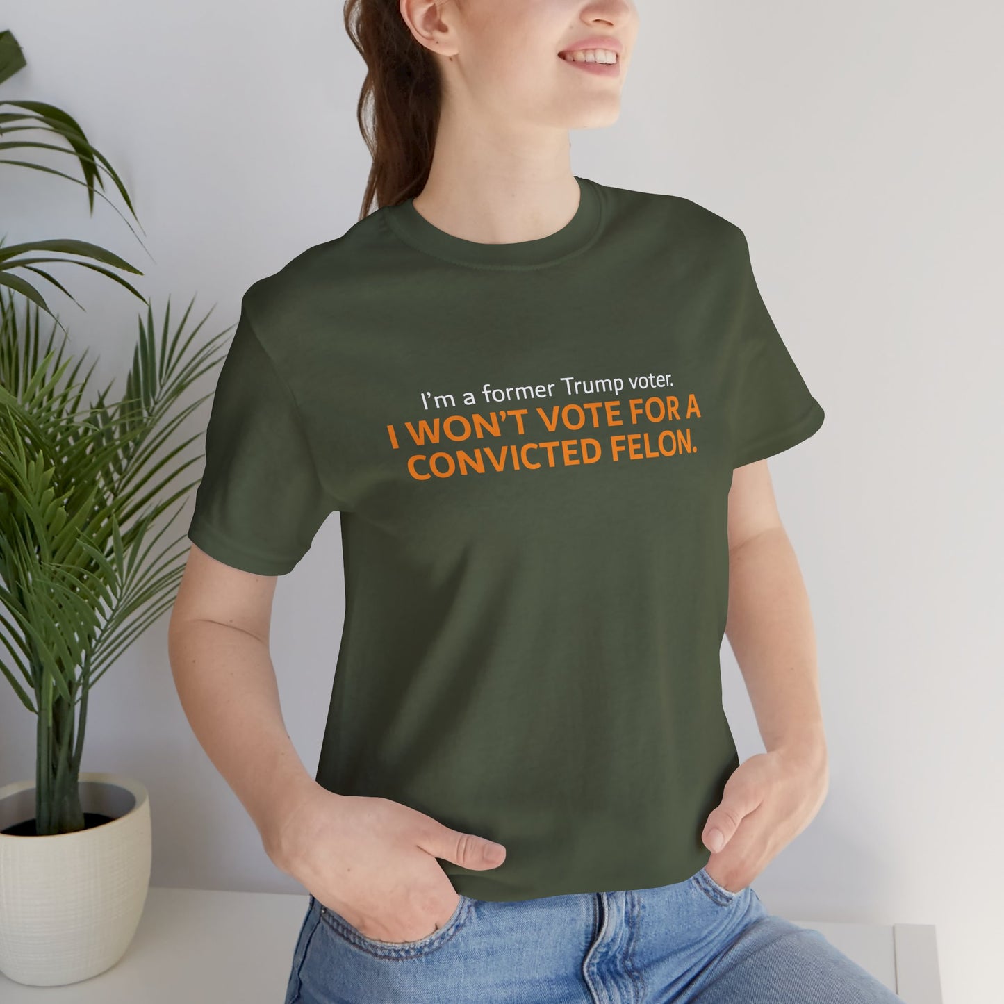 I'm A Former Trump Voter Short Sleeve Tee w/ Logo