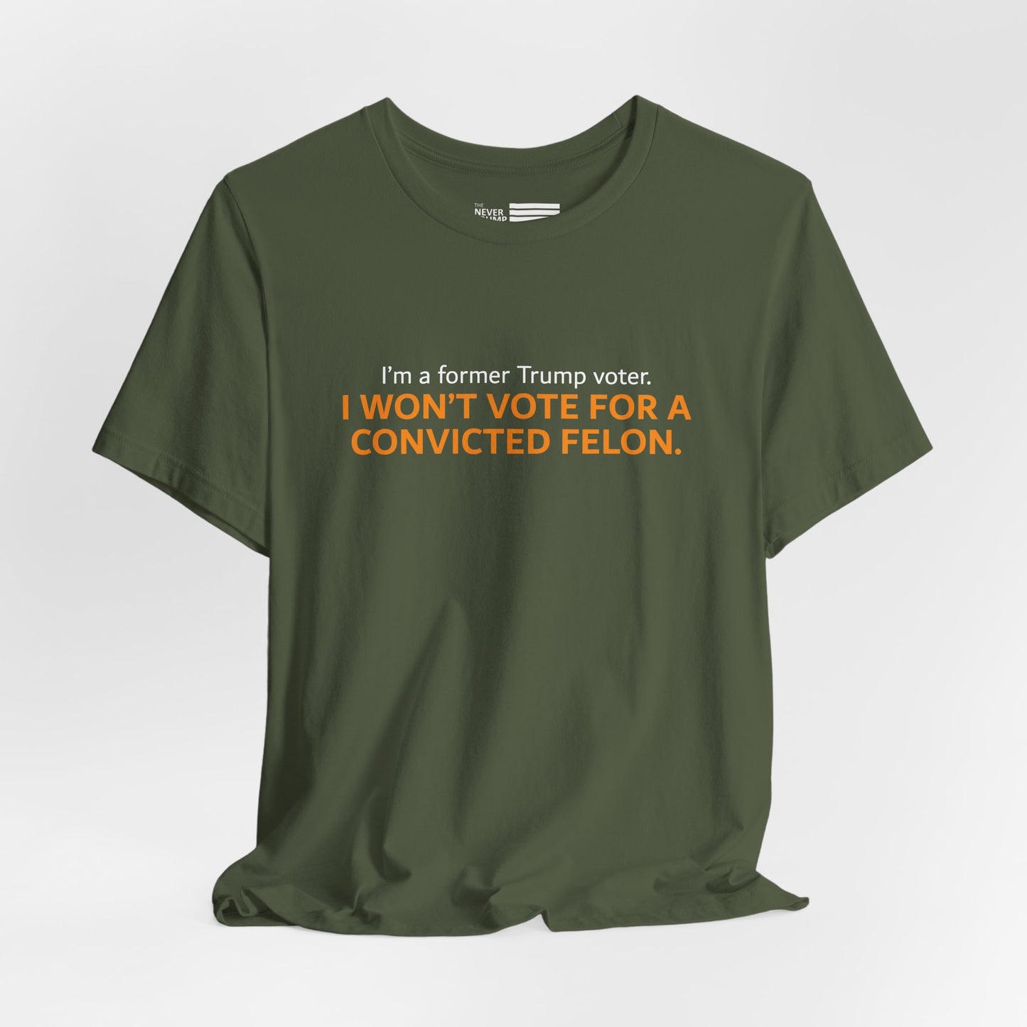 I'm A Former Trump Voter Short Sleeve Tee w/ Logo