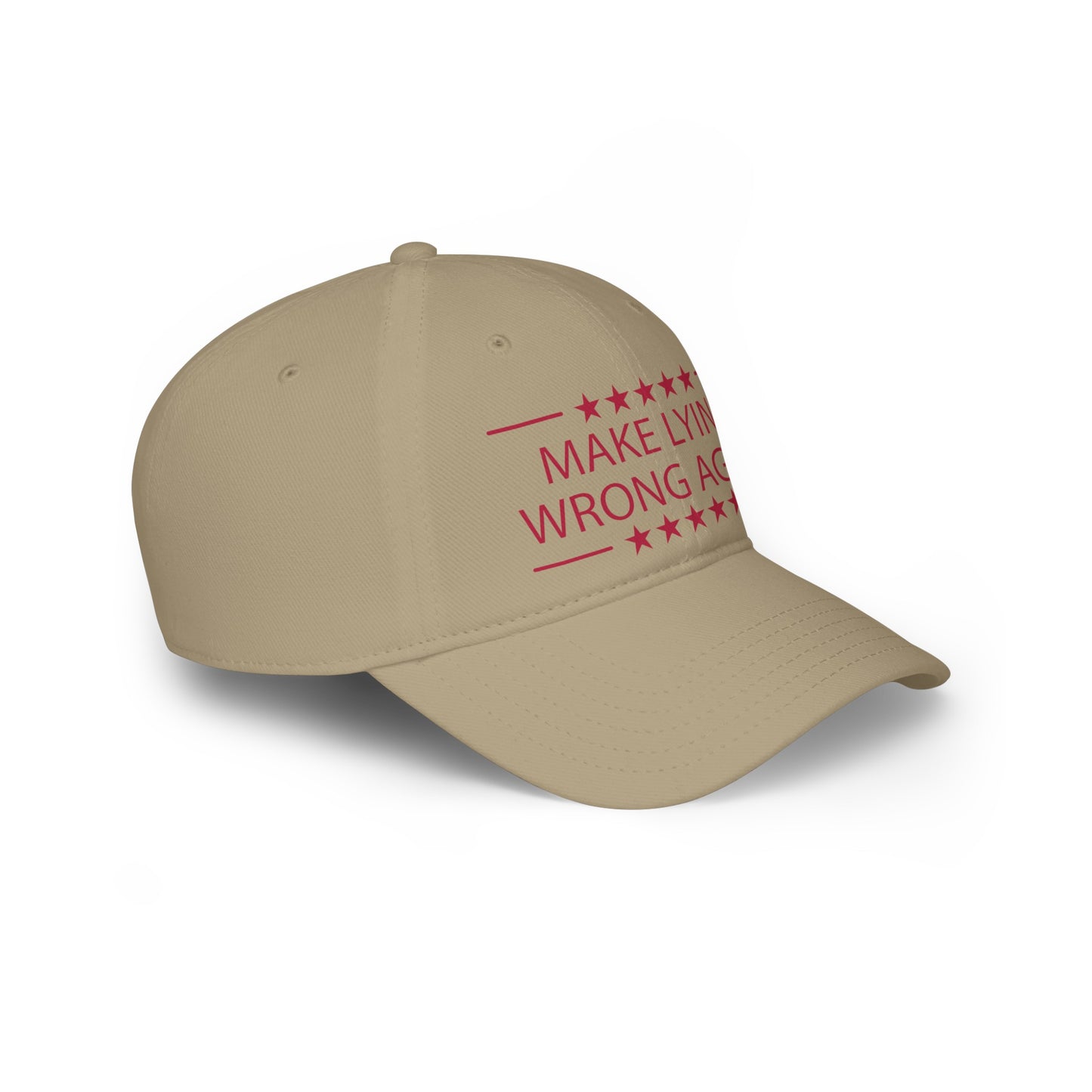 Make Lying Wrong Again Baseball Cap