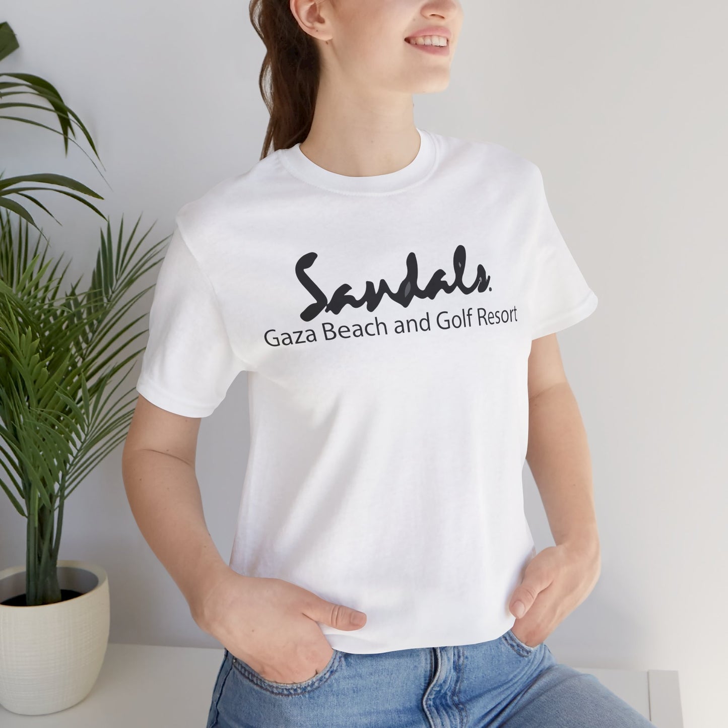 Sandals Gaza Beach and Golf Resort Unisex Short Sleeve Tee