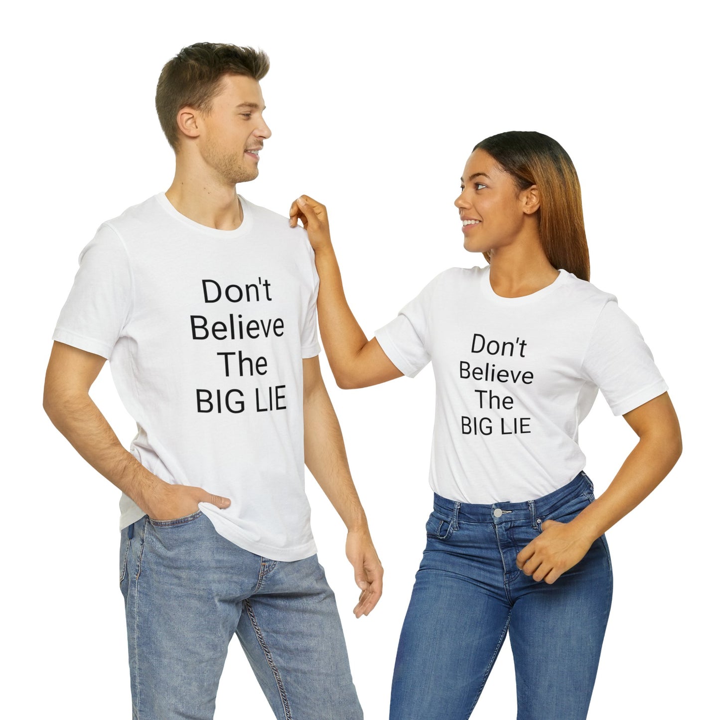 Big Lie Short Sleeve Tee w/ Logo