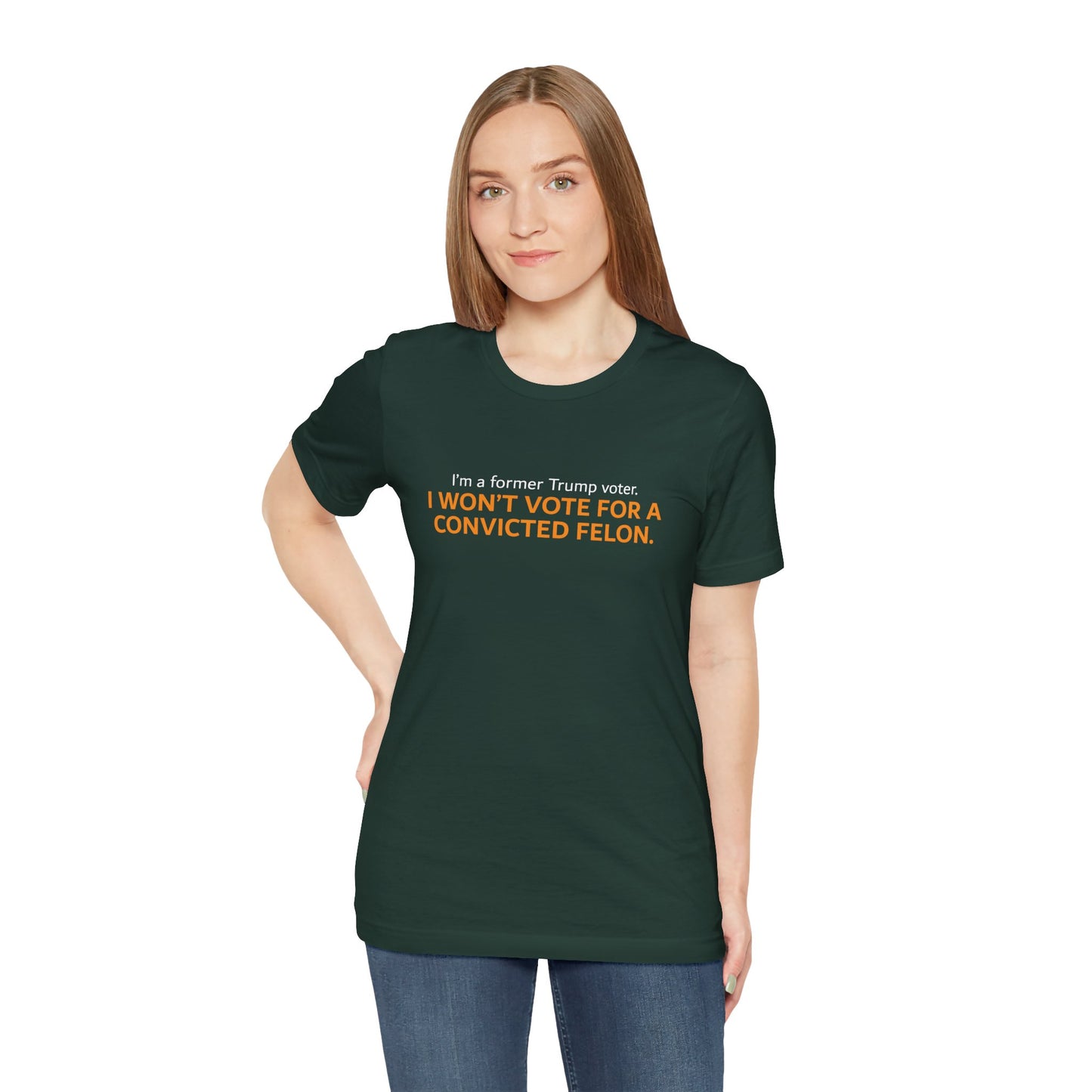 I'm A Former Trump Voter Short Sleeve Tee w/ Logo