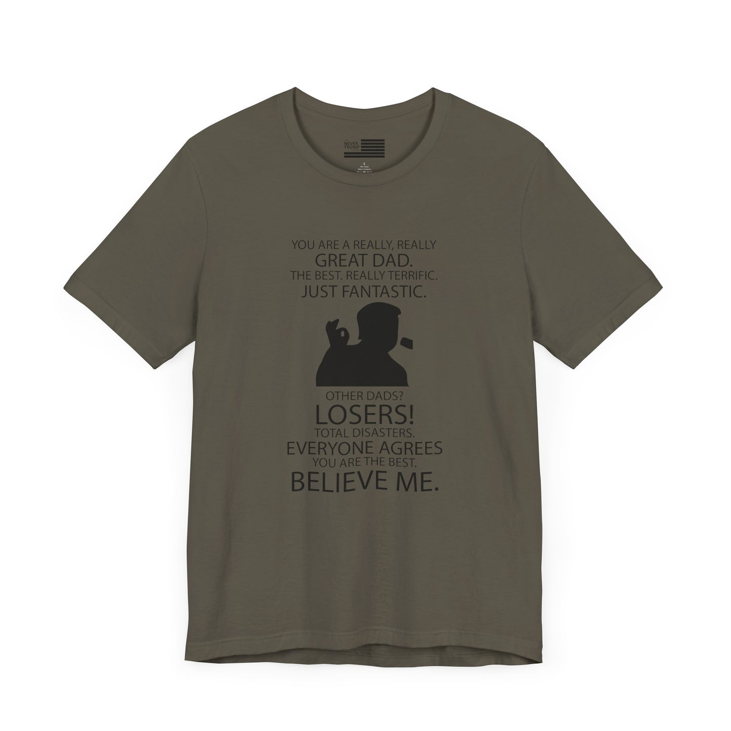 Great Dad Short Sleeve Tee w/ Logo