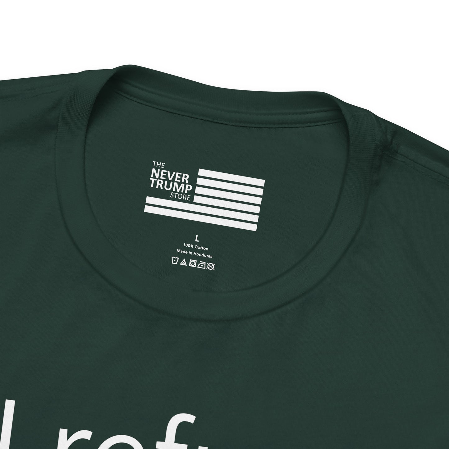 I Refuse to be Bullied by MAGA Sleeve Tee w/ Logo