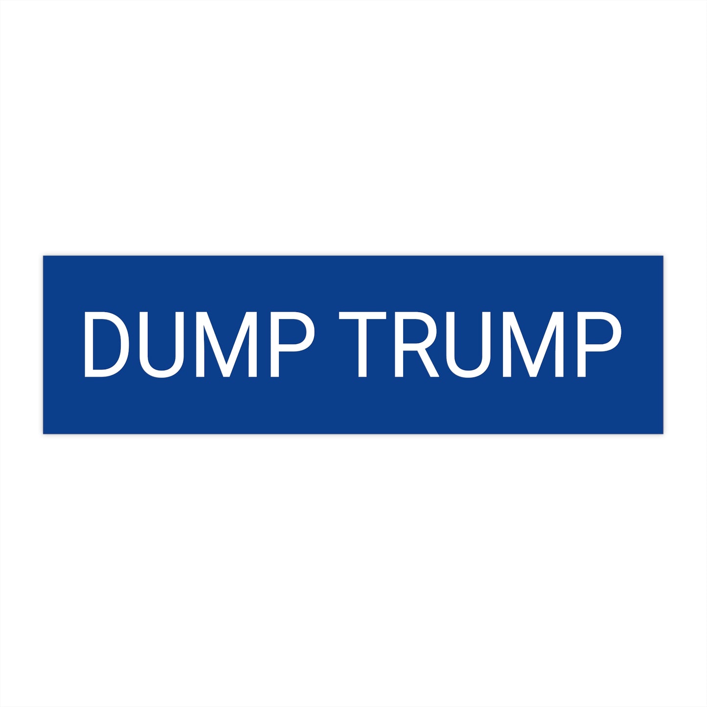 Dump Trump Bumper Sticker