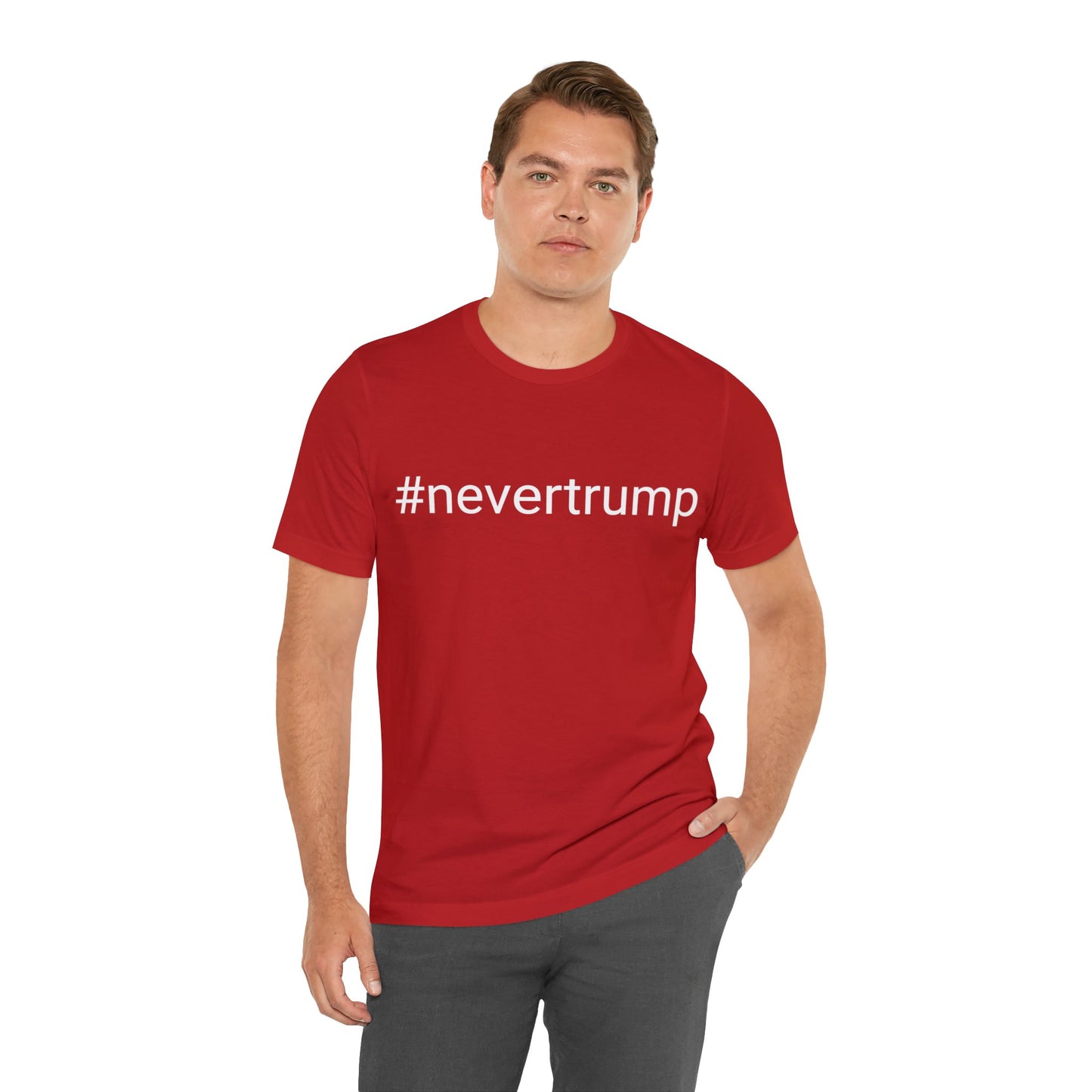 #nevertrump Unisex Short Sleeve Tee
