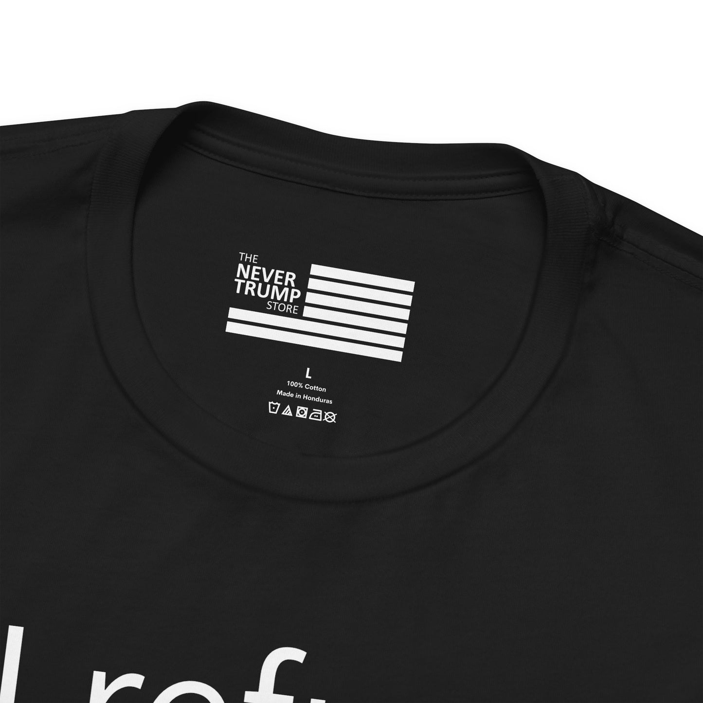 I Refuse to be Bullied by MAGA Sleeve Tee w/ Logo