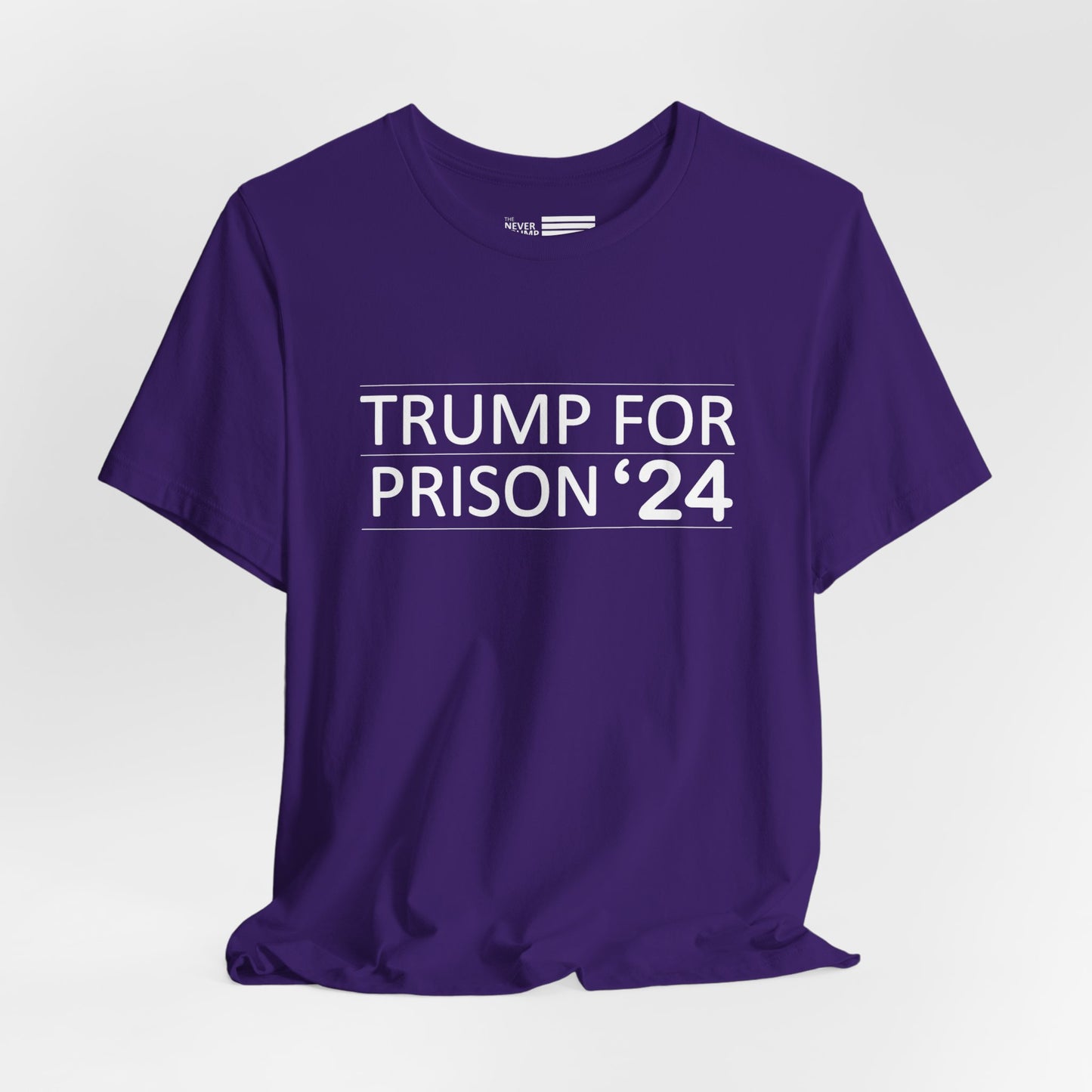 Trump for Prison 24 Short Sleeve Tee w/ Logo