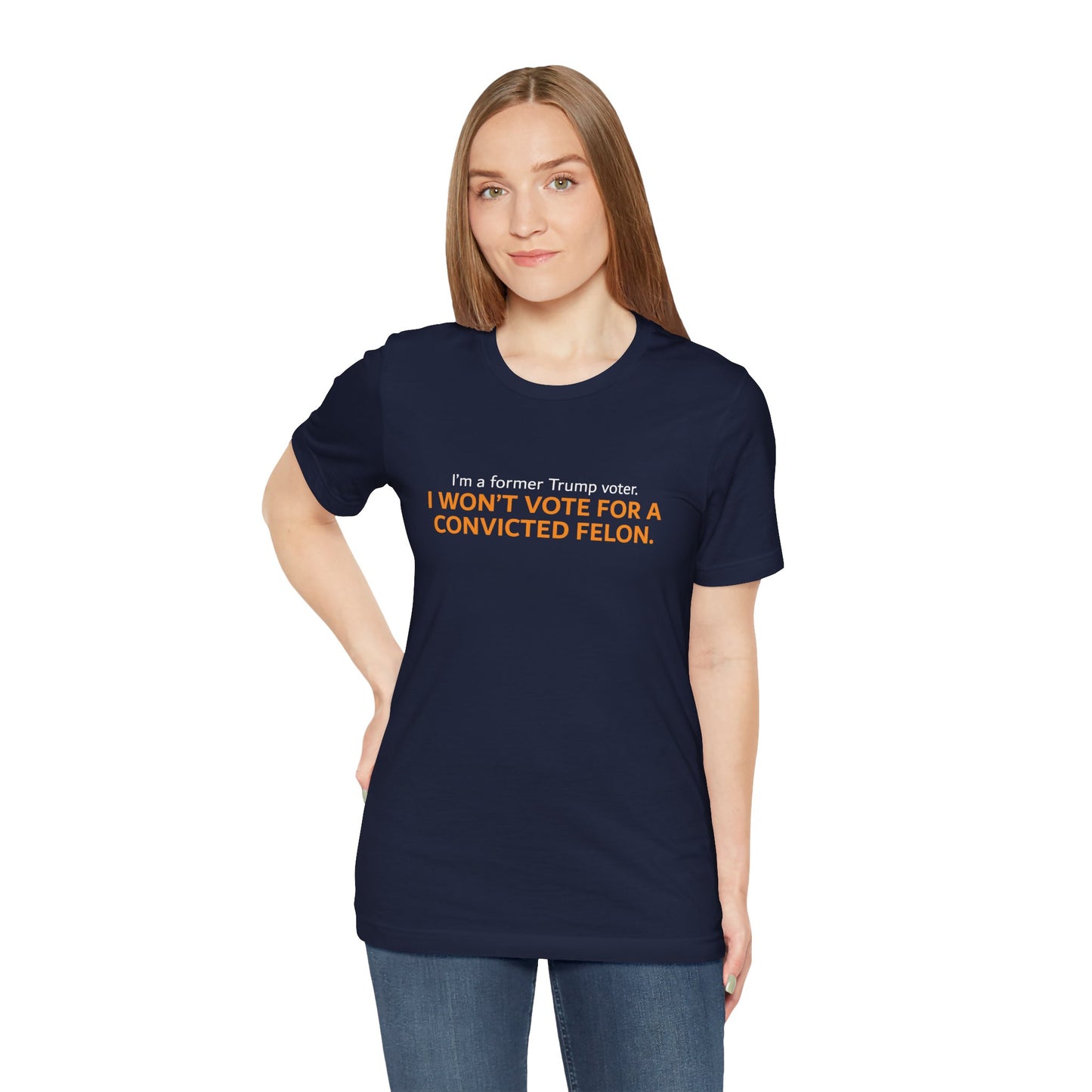 I'm A Former Trump Voter Short Sleeve Tee w/ Logo