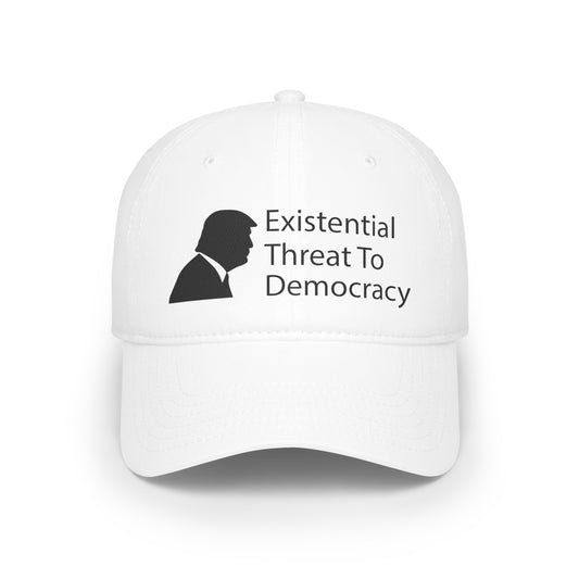 Existential Threat to Democracy Baseball Cap