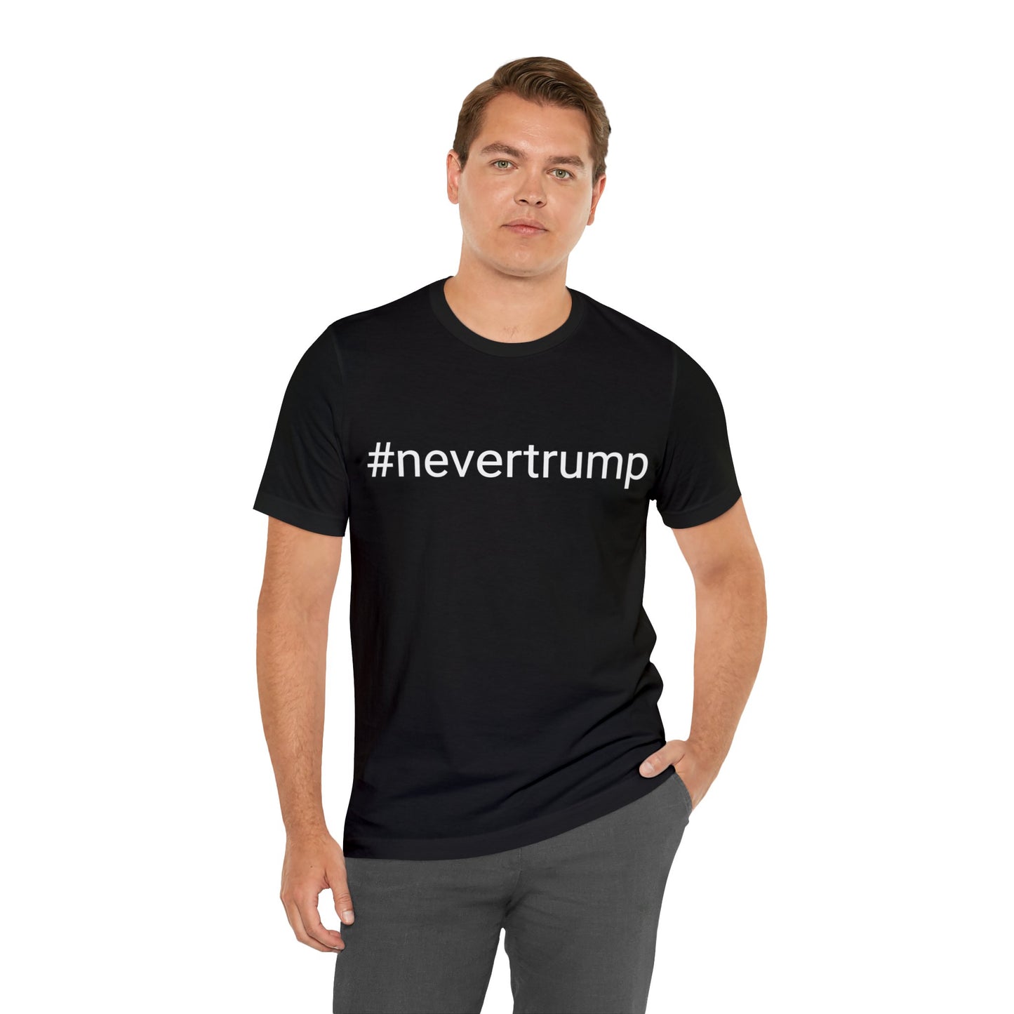 #nevertrump Unisex Short Sleeve Tee