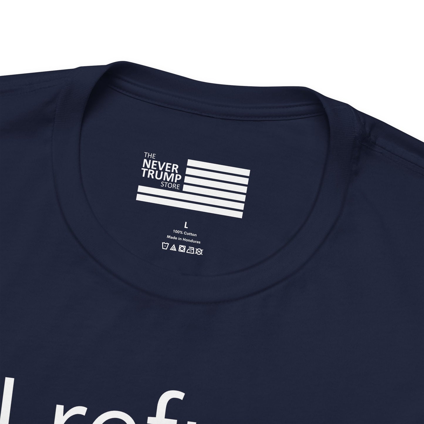 I Refuse to be Bullied by MAGA Sleeve Tee w/ Logo