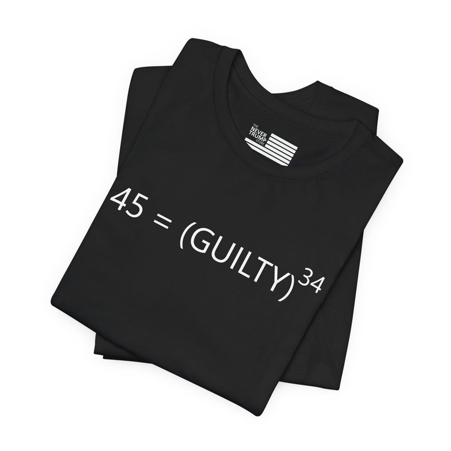45 = Guilt^34 Short Sleeve Tee w/ Logo