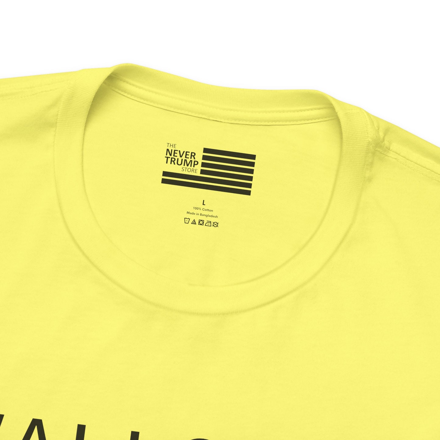 Walls Are Useless When The Enemy Is Within Short Sleeve Tee w/ Logo