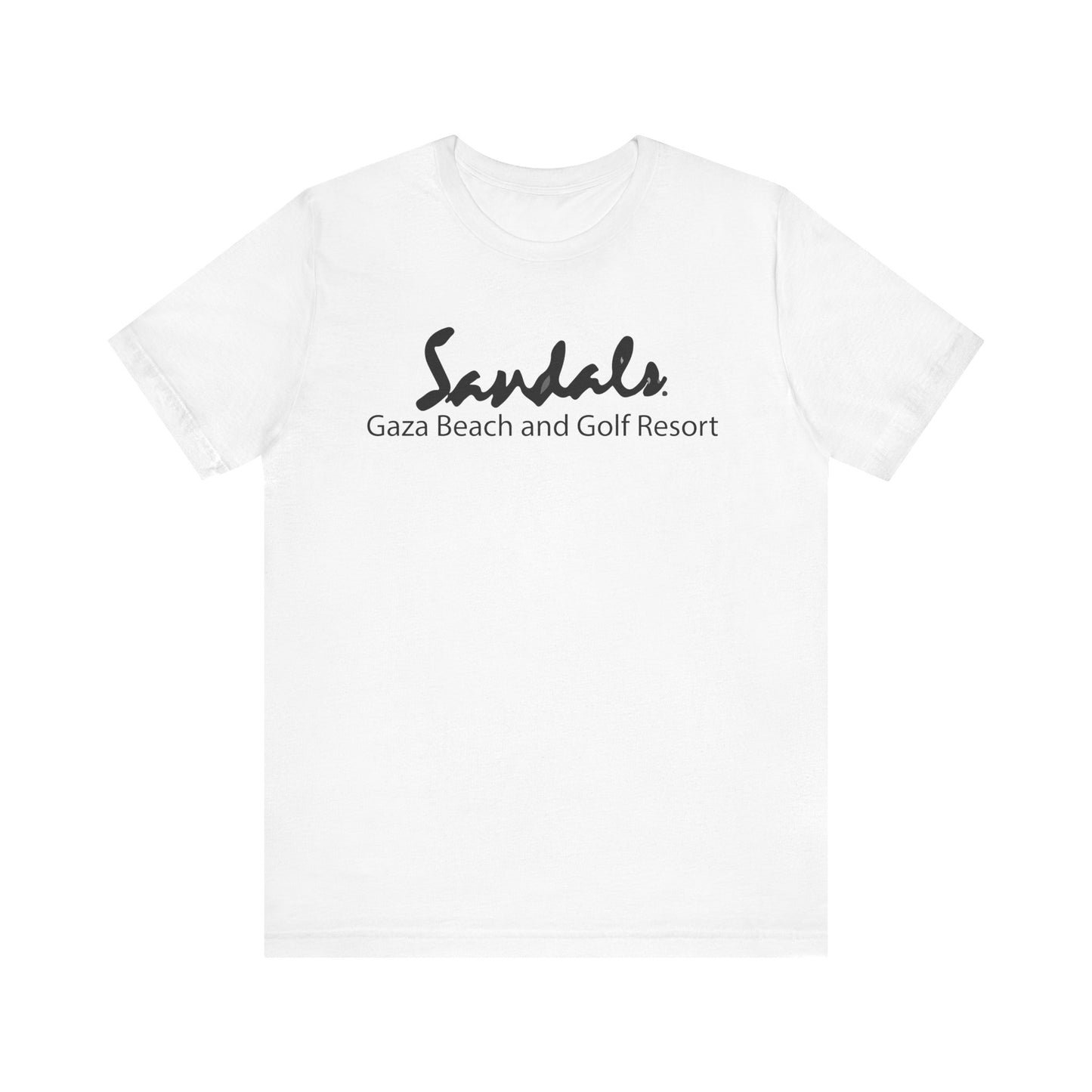 Sandals Gaza Beach and Golf Resort Unisex Short Sleeve Tee