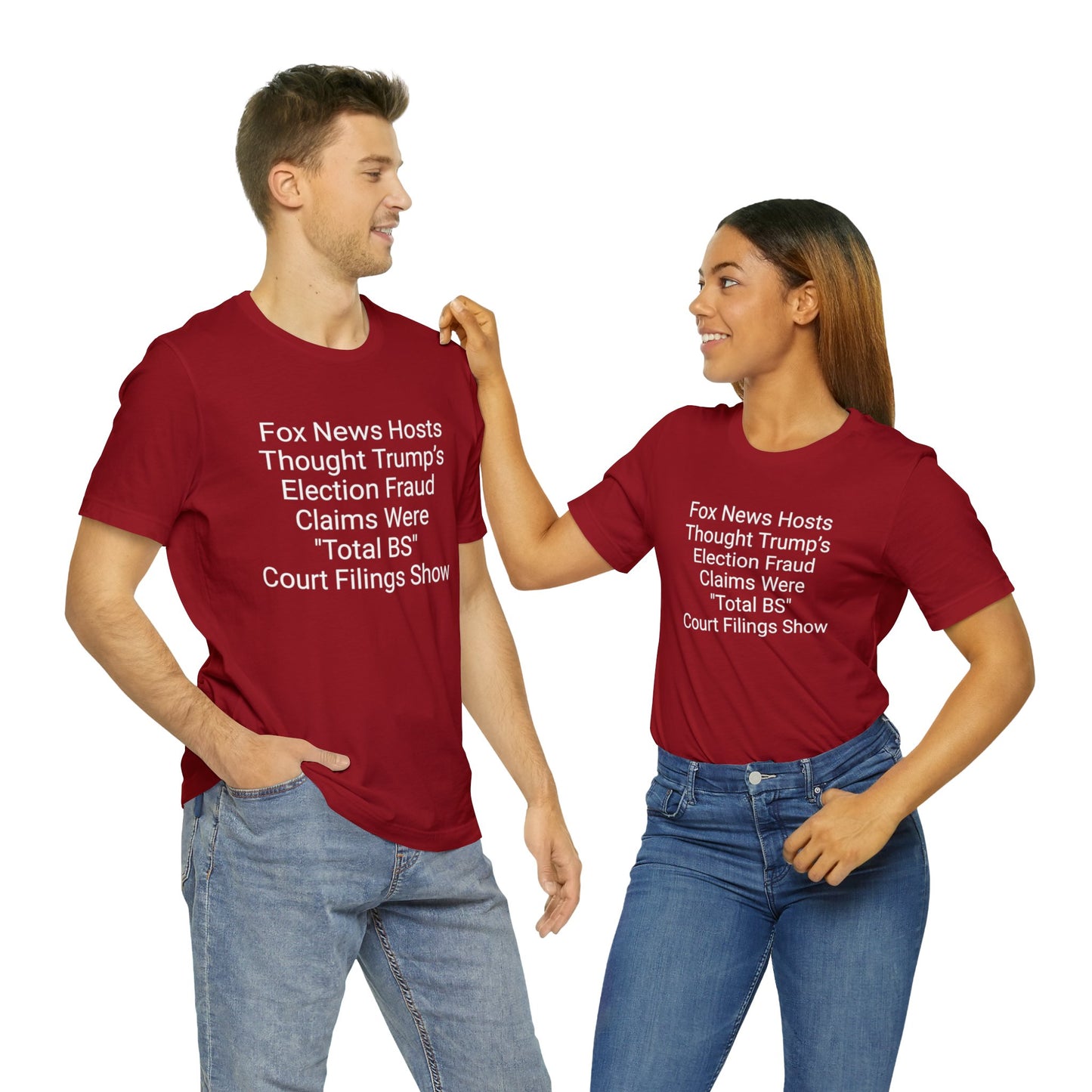 Fox News Hosts Short Sleeve Tee w/ Logo