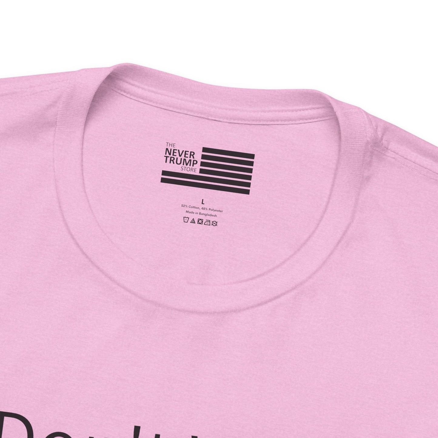 I Don't Watch Fox News Short Sleeve Tee w/ Logo