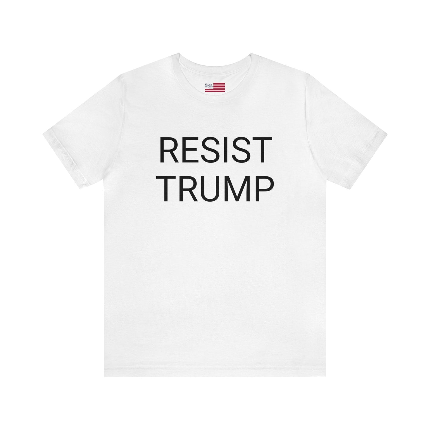 Resist Trump Short Sleeve Tee w/ Logo