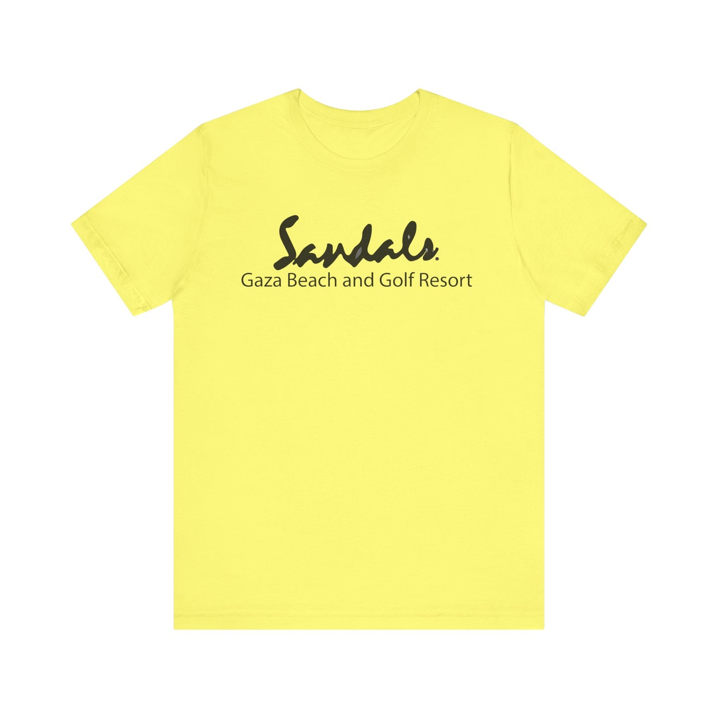 Sandals Gaza Beach and Golf Resort Unisex Short Sleeve Tee