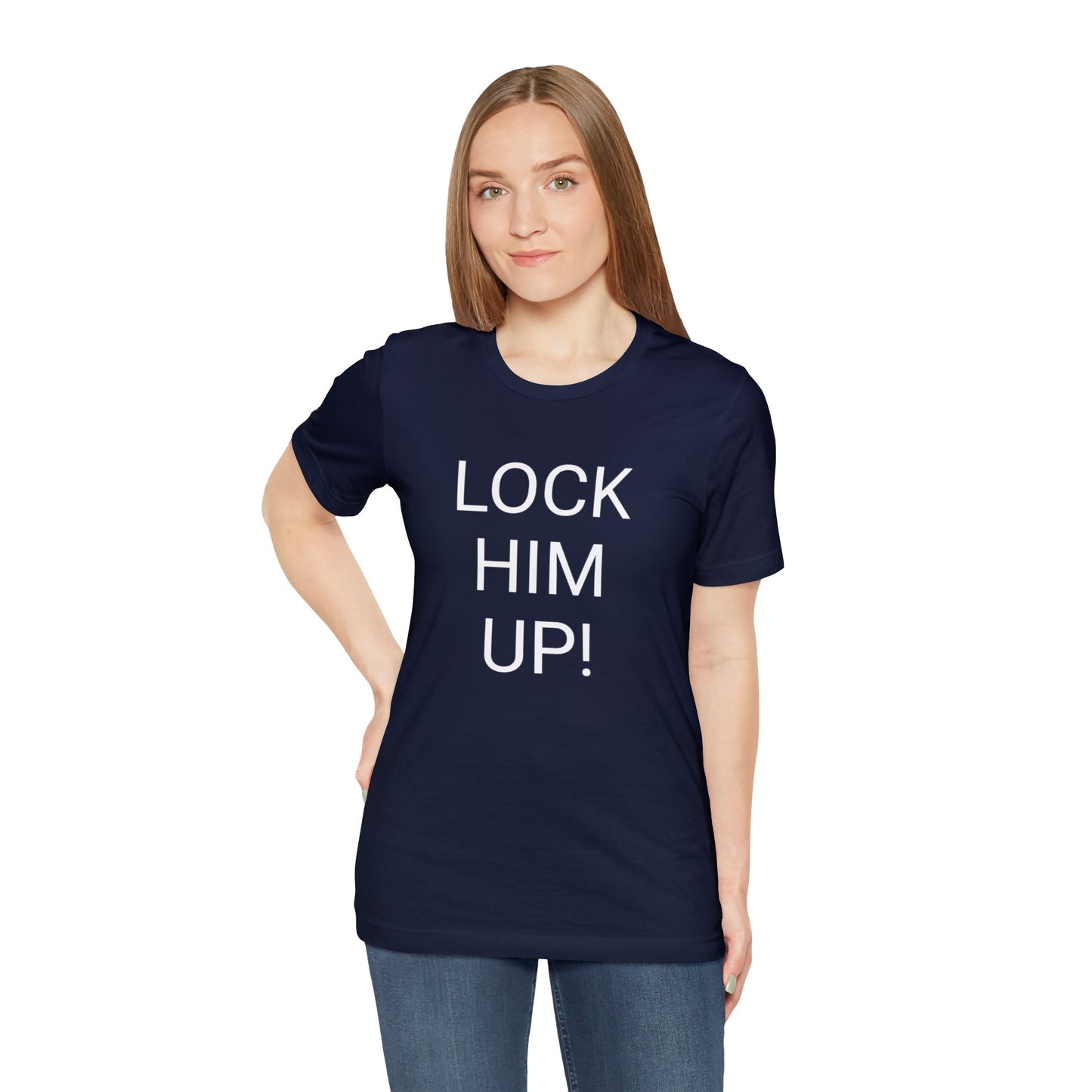 Lock Him Up Short Sleeve Tee w/ Logo