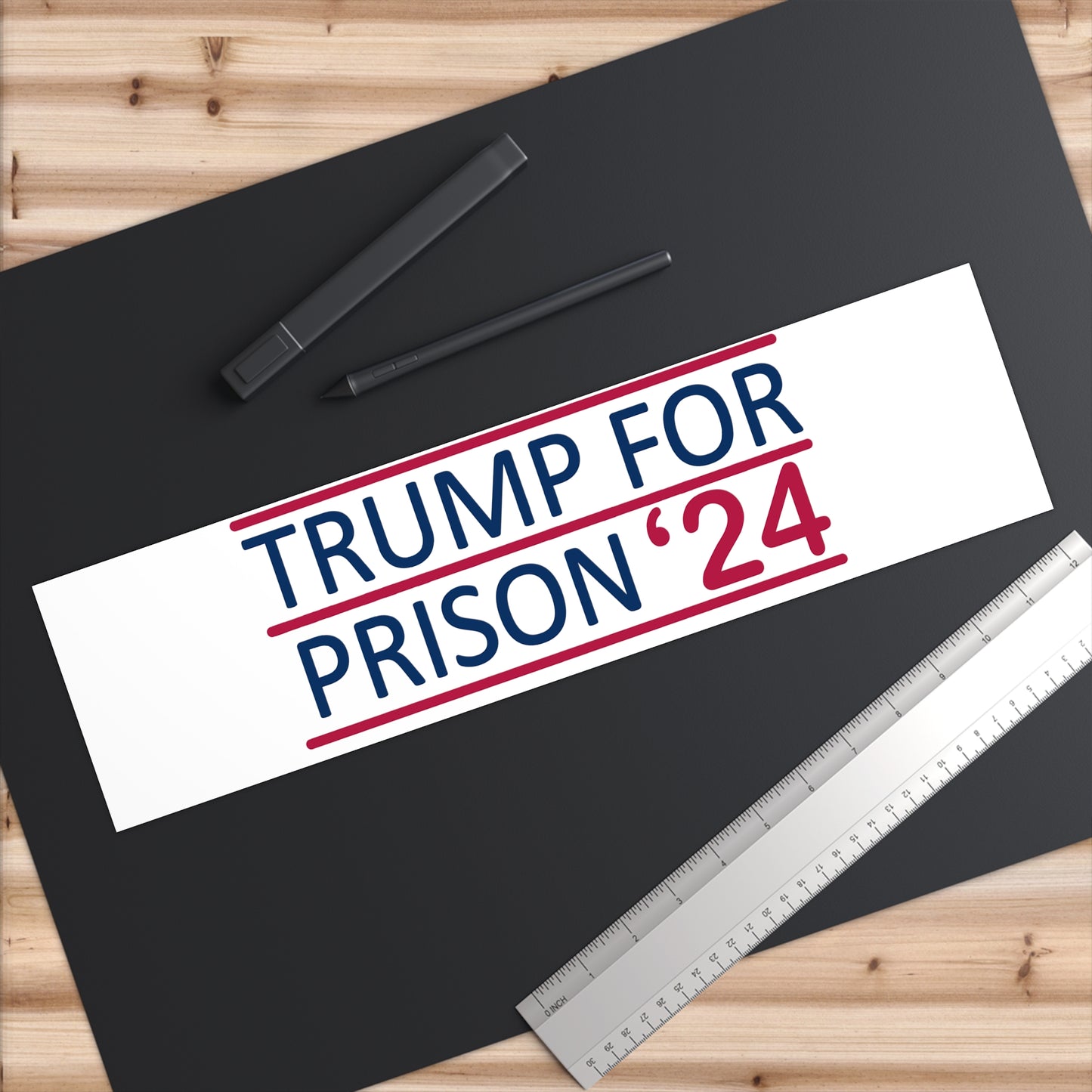 Trump for Prison 24 Bumper Sticker