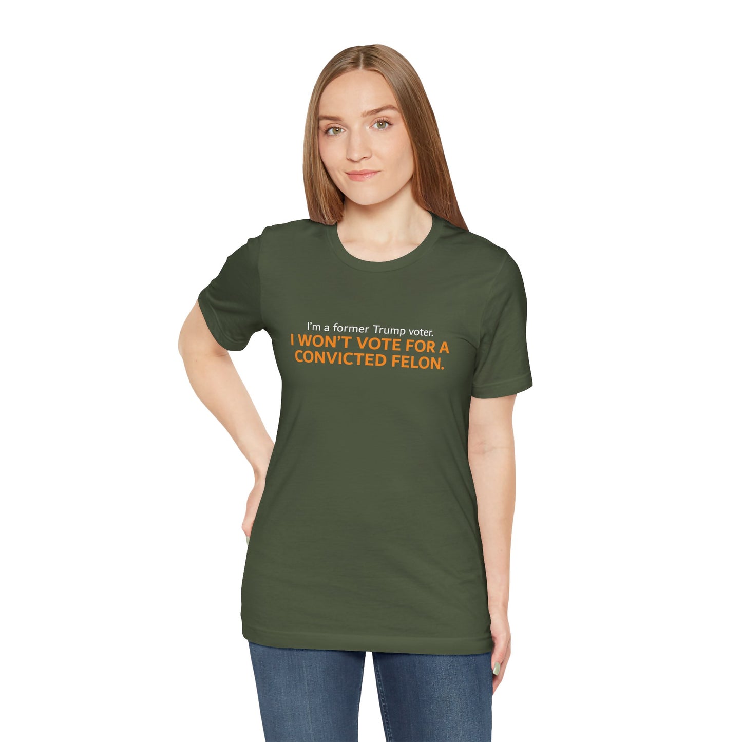 I'm A Former Trump Voter Short Sleeve Tee w/ Logo