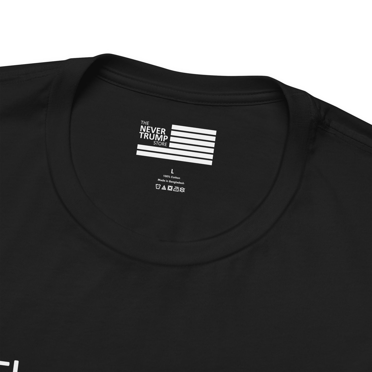 They Will Never Admit He Is Guilty Short Sleeve Tee w/ Logo