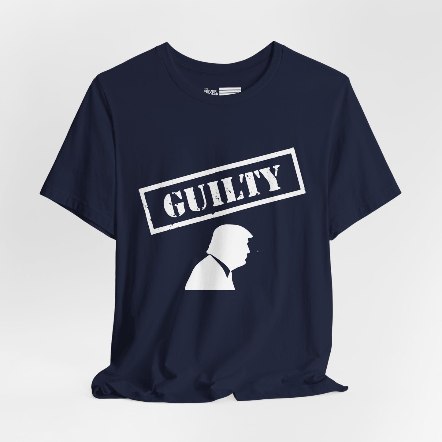 GUILTY Trump Silhouette Short Sleeve Tee w/ Logo