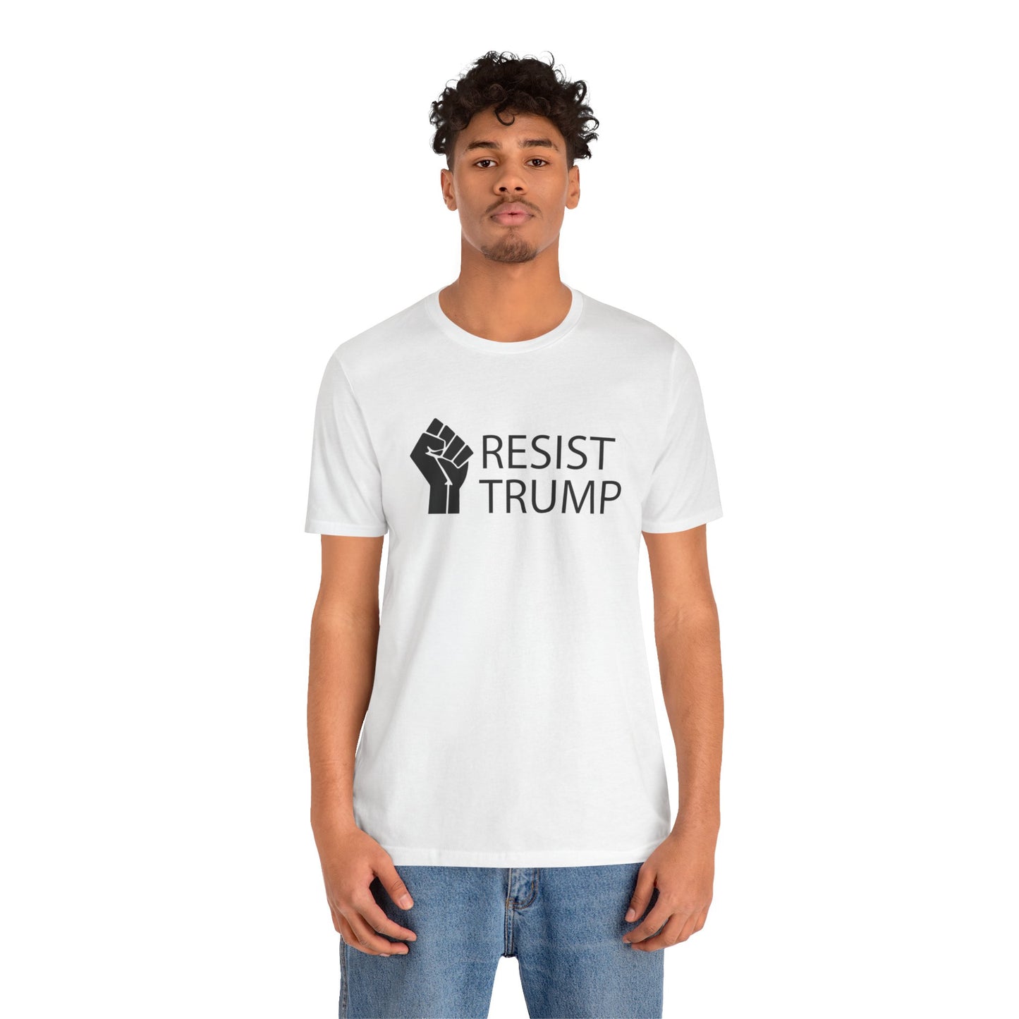 Resist Trump Short Sleeve Tee w/ Logo