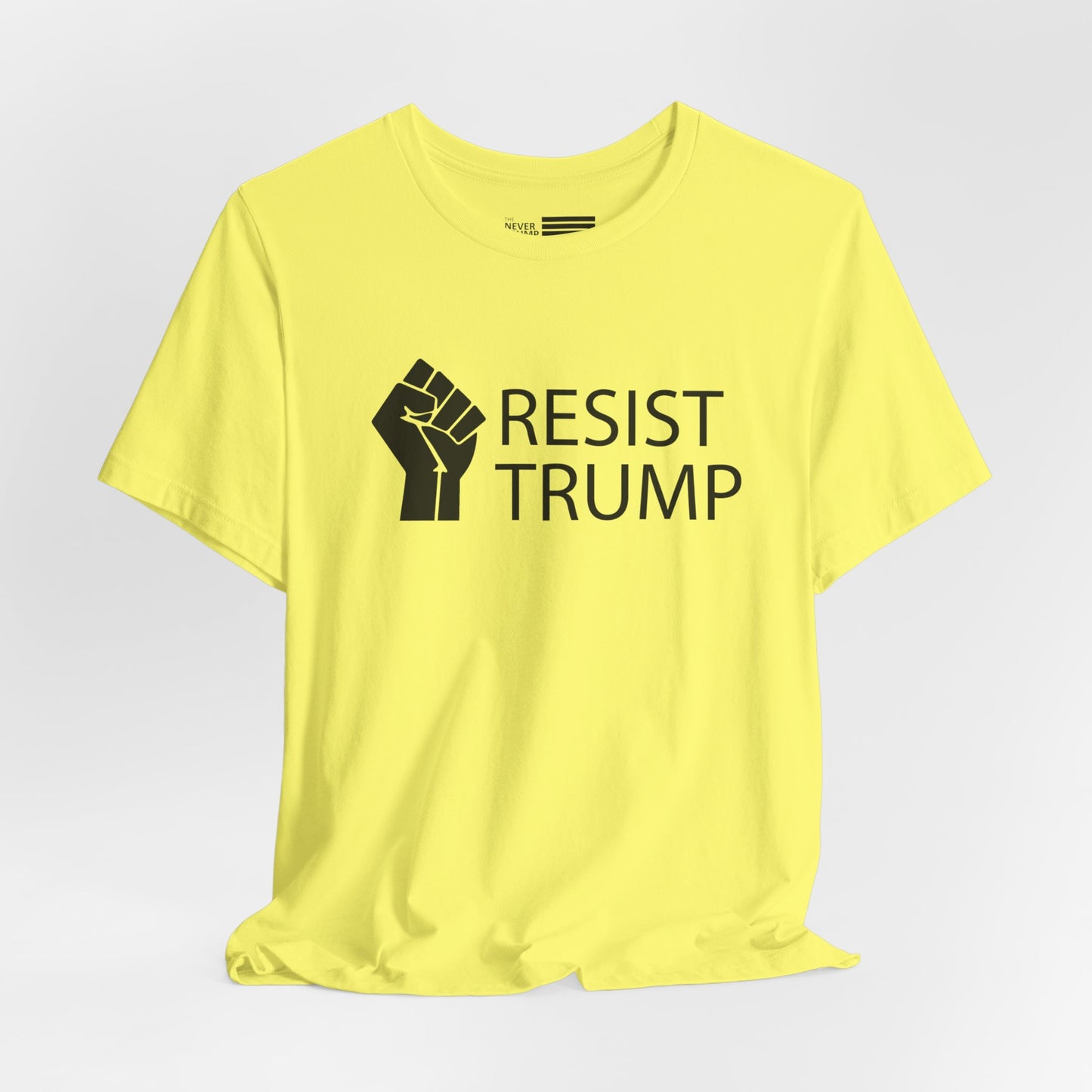 Resist Trump Short Sleeve Tee w/ Logo